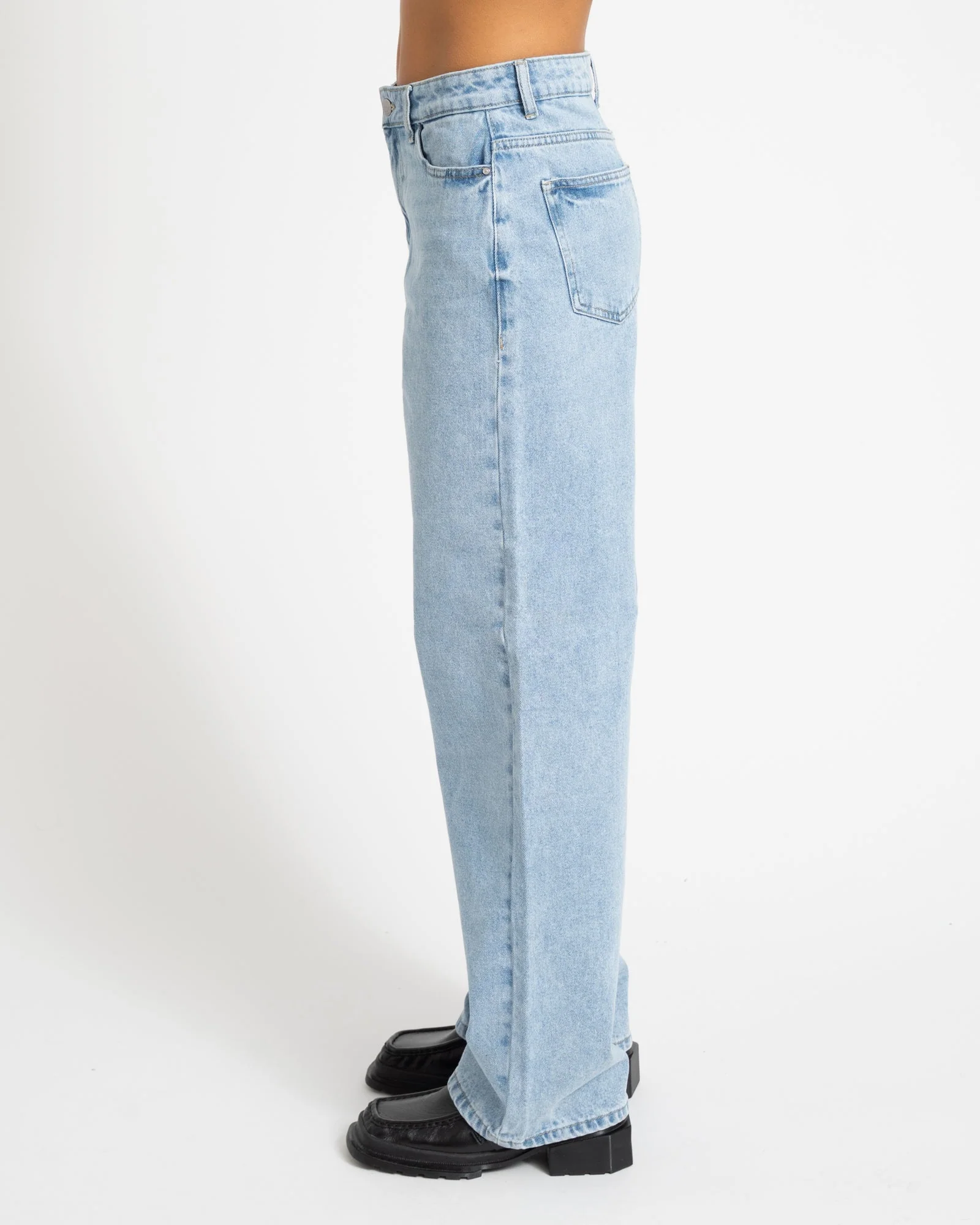 ALEXA LOOSE JEANS Light blue - Image 4