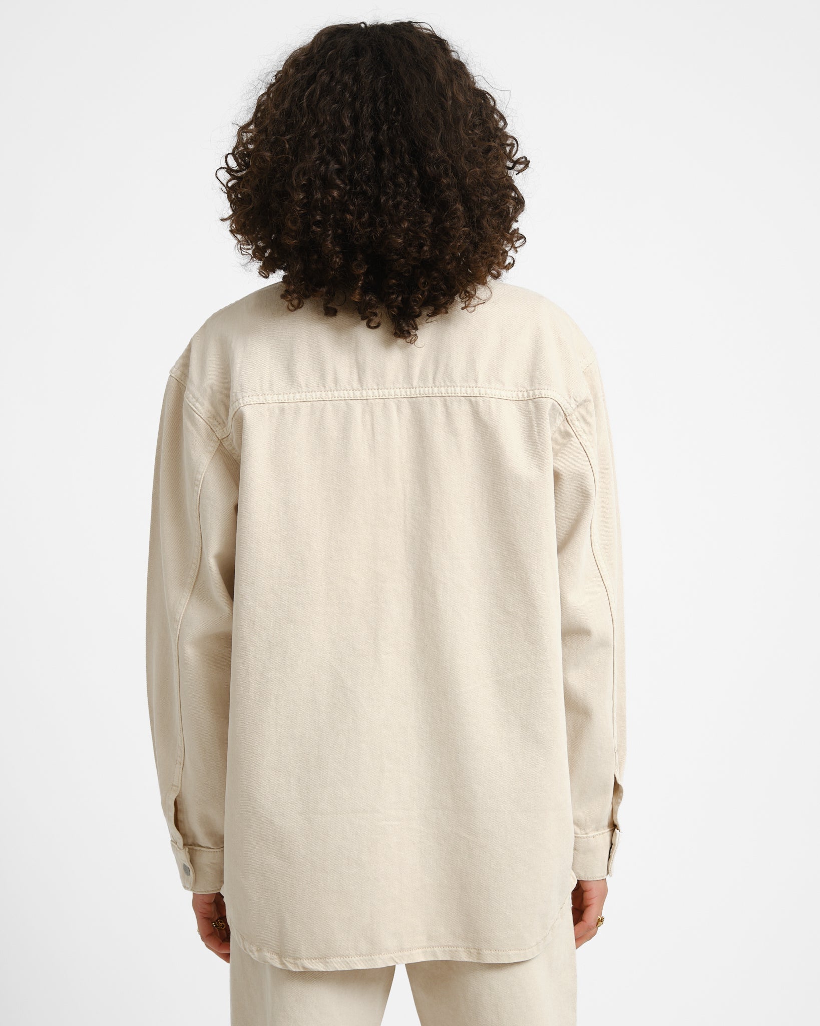 Alva Colored Denim Shacket Bo Pumice Stone - Image 7