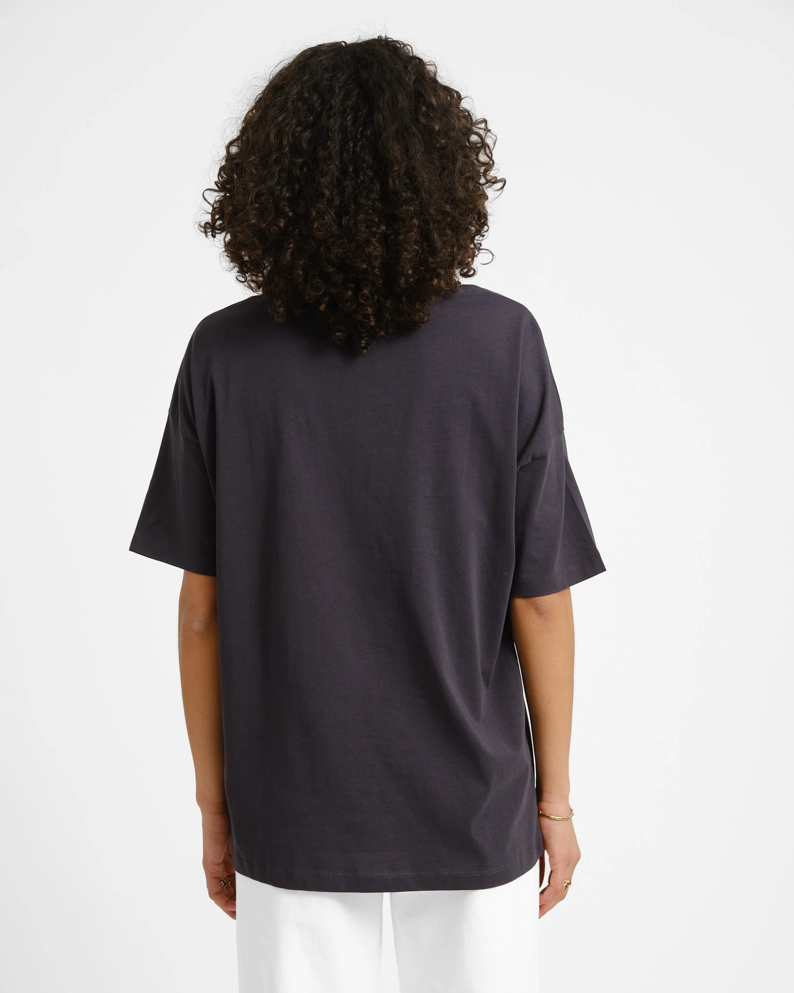 Ida O-Neck Aloha T-Shirt Black - Image 4