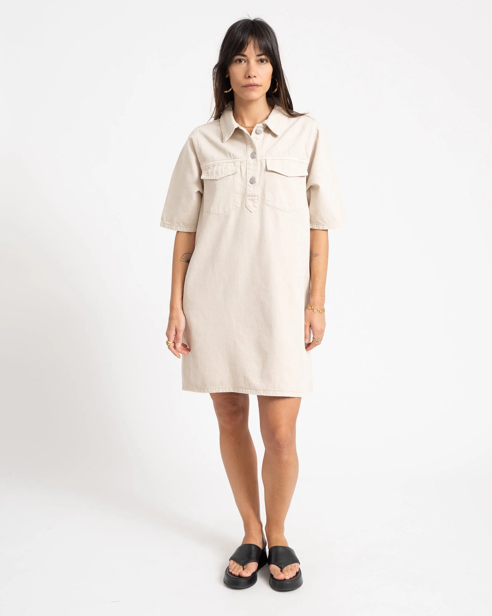 Indie Short Dress Color Box Pumice Stone - Image 3