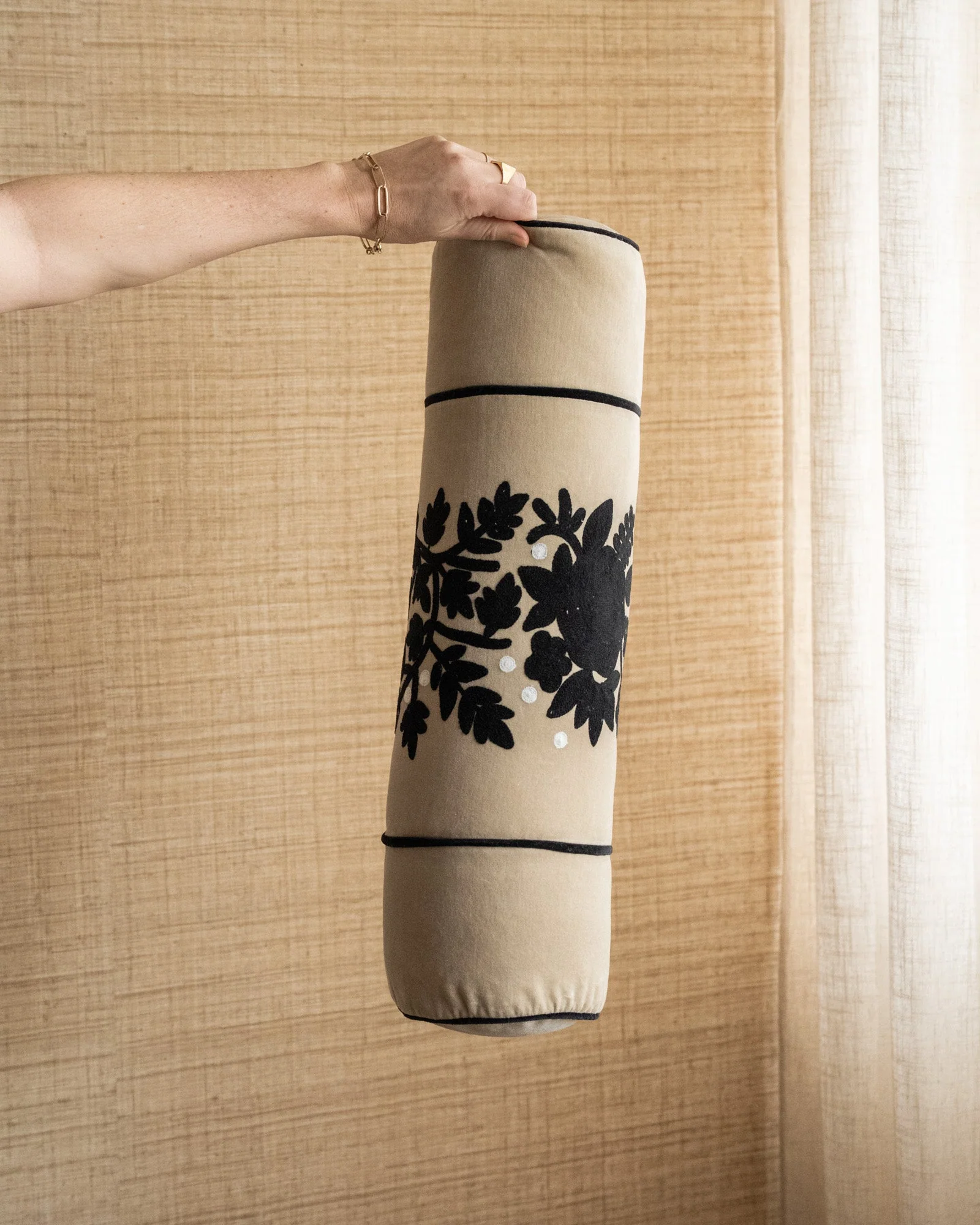 Bolster Cushion Esme Beige - Image 6