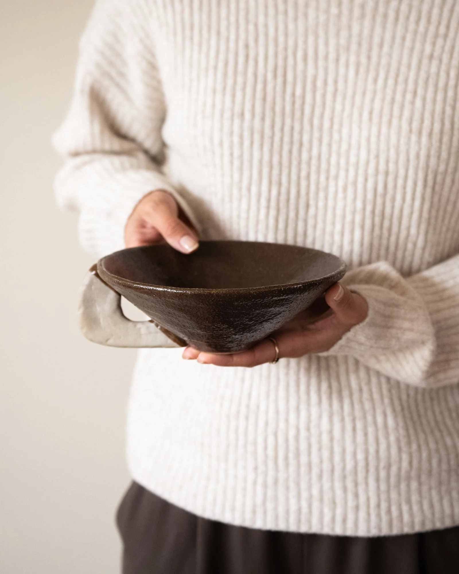 Deco Bowl Jin Brown - Image 2