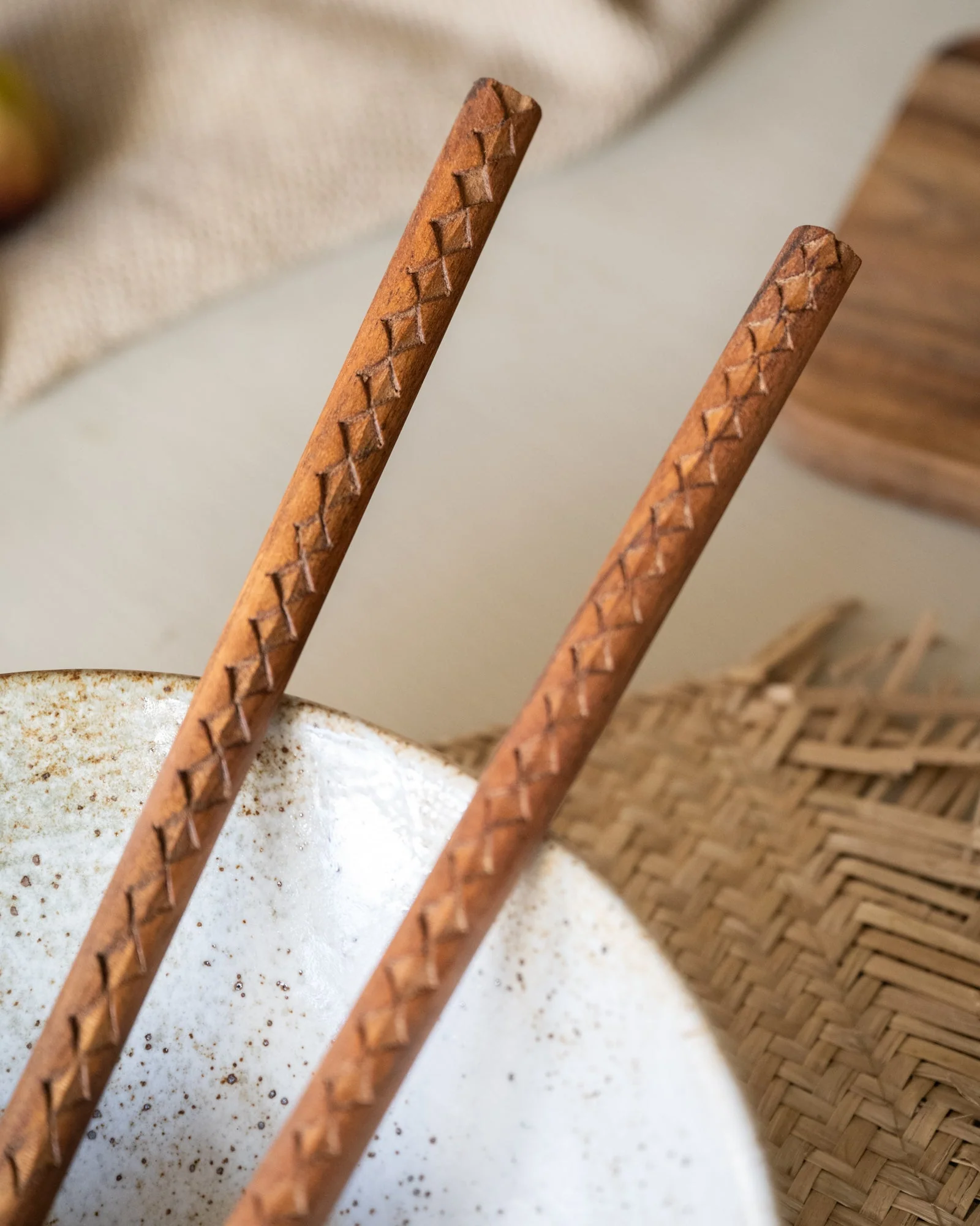 Salad Server Hommage Wood Brown - Image 3