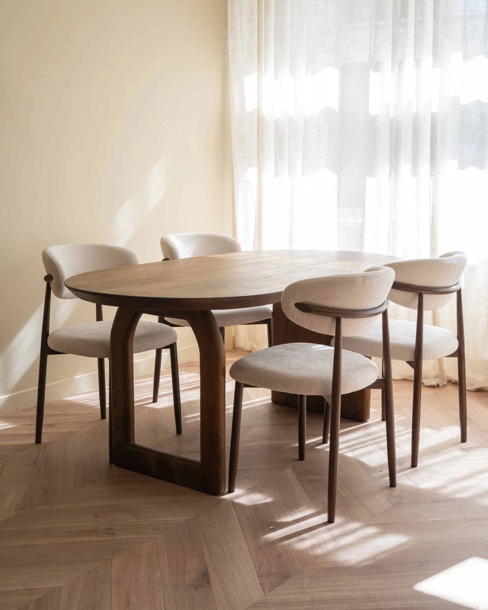 Eettafel Bullnose Hout - Image 4