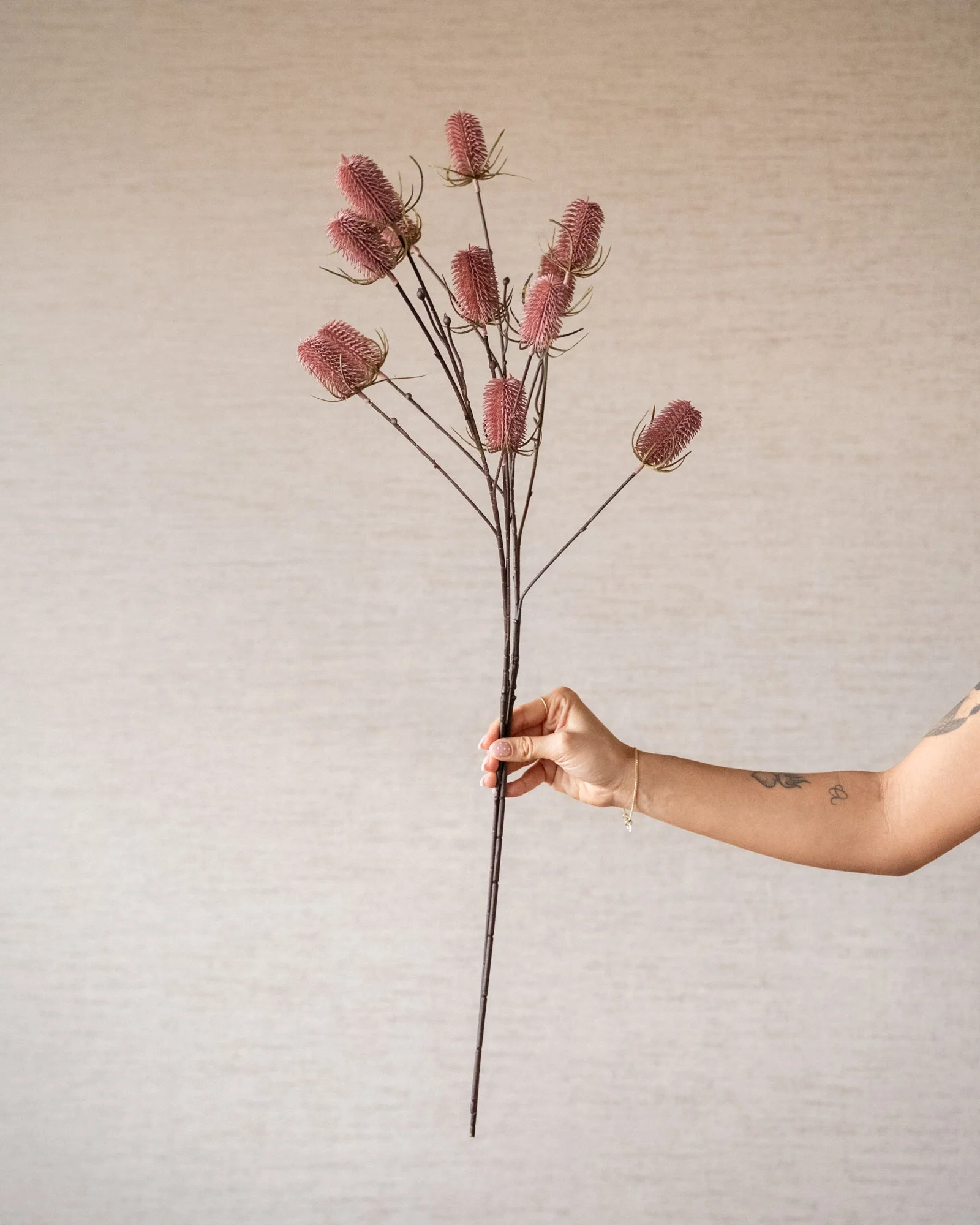 Kunstbloemen Thistle Pink - Image 6