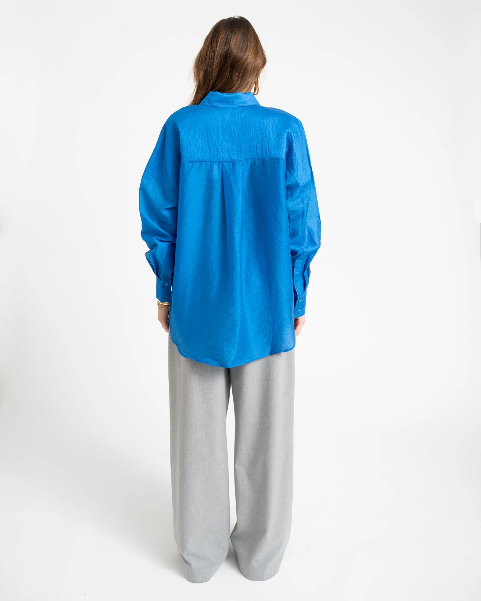 Rouge Alinine Oversized Shirt Directoire Blue - Image 4