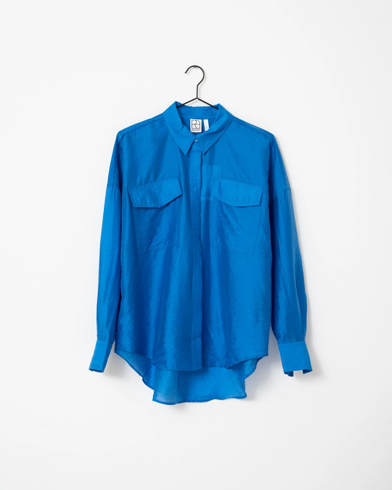 Rouge Alinine Oversized Shirt Directoire Blue - Image 7