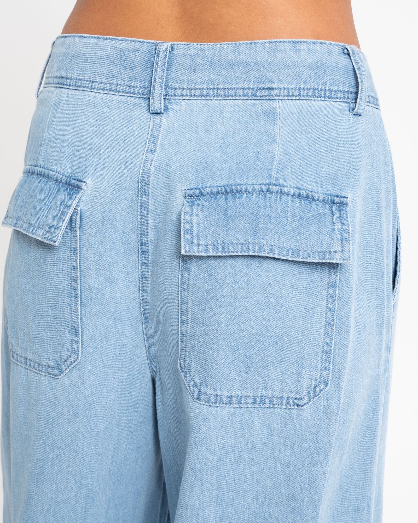 Rouge Francie Mae Trouser Light Blue Denim - Image 7