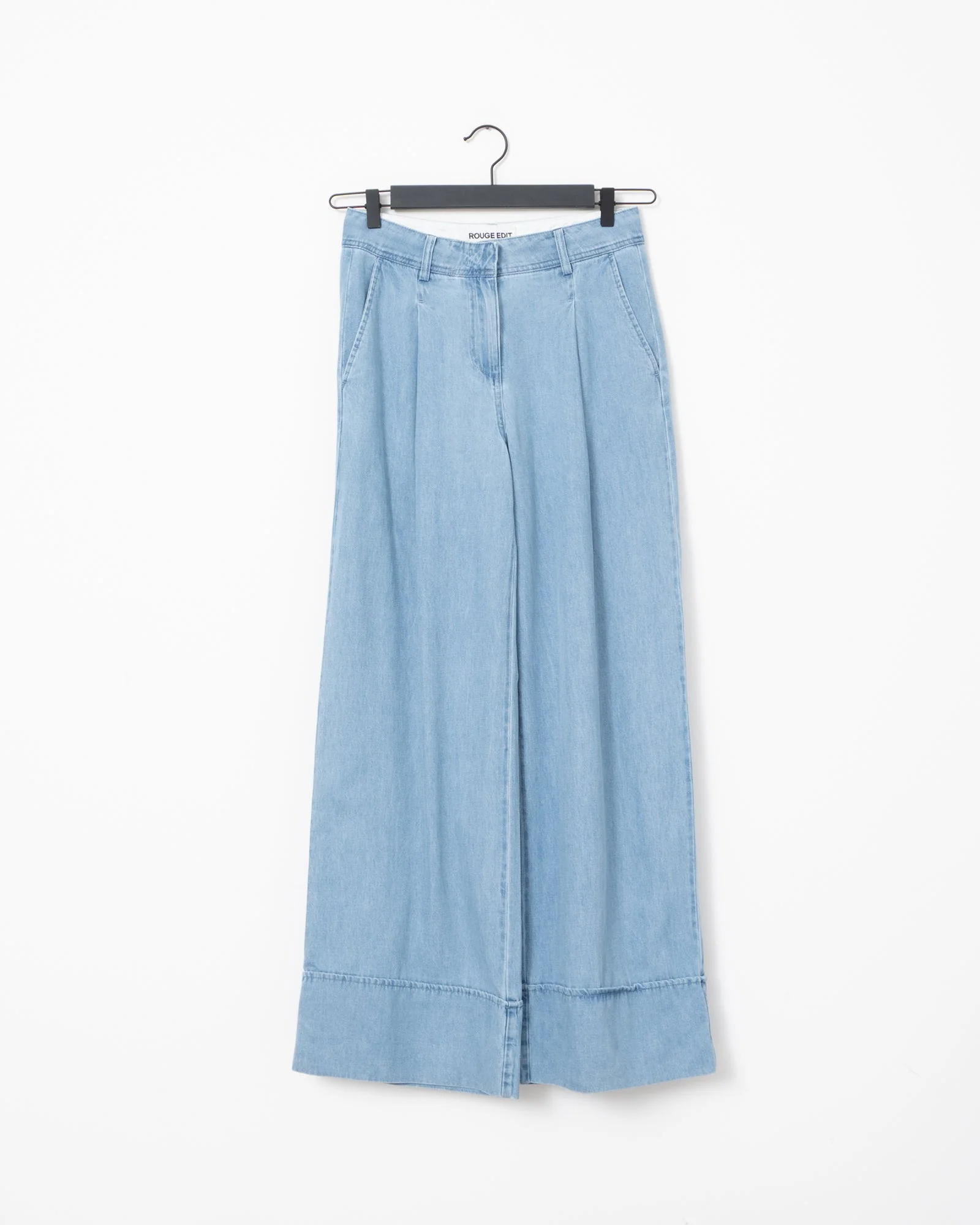 Rouge Francie Mae Trouser Light Blue Denim - Image 8