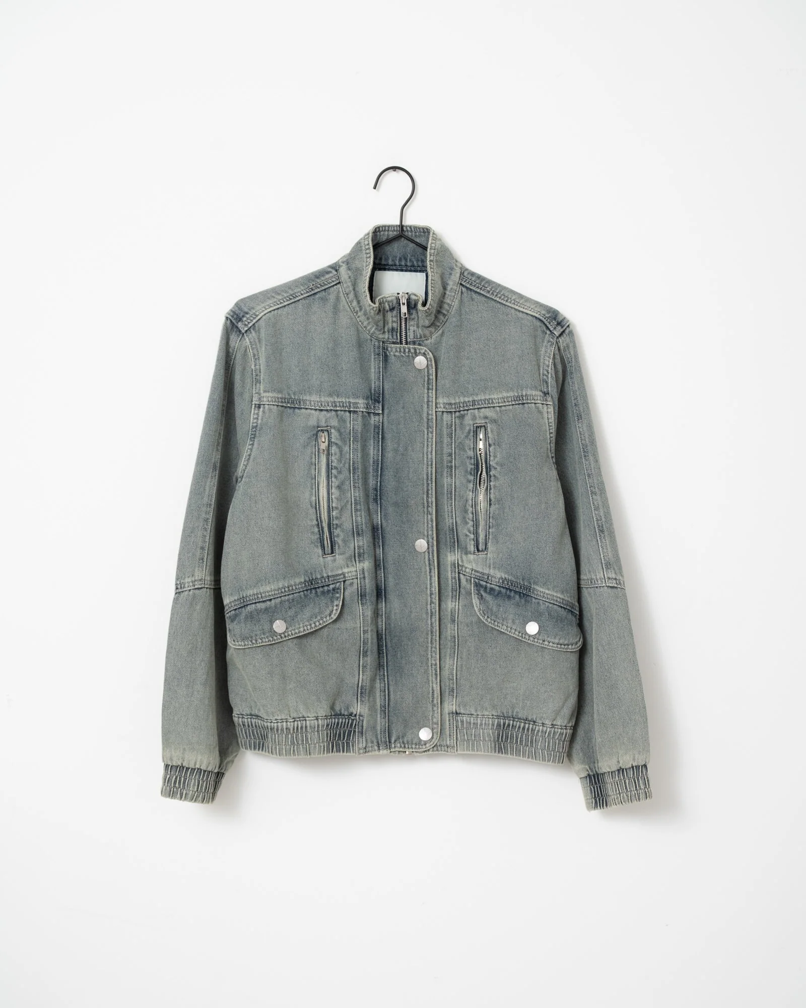 Rouge vivian Denim Jacket Light Blue - Image 10
