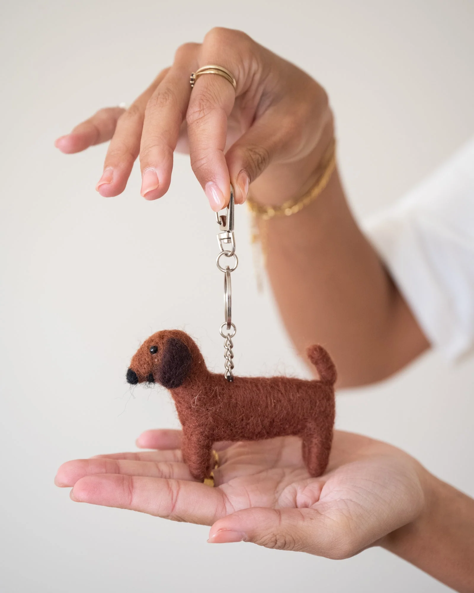 Key Chain / Bag Charm Sausage Dog