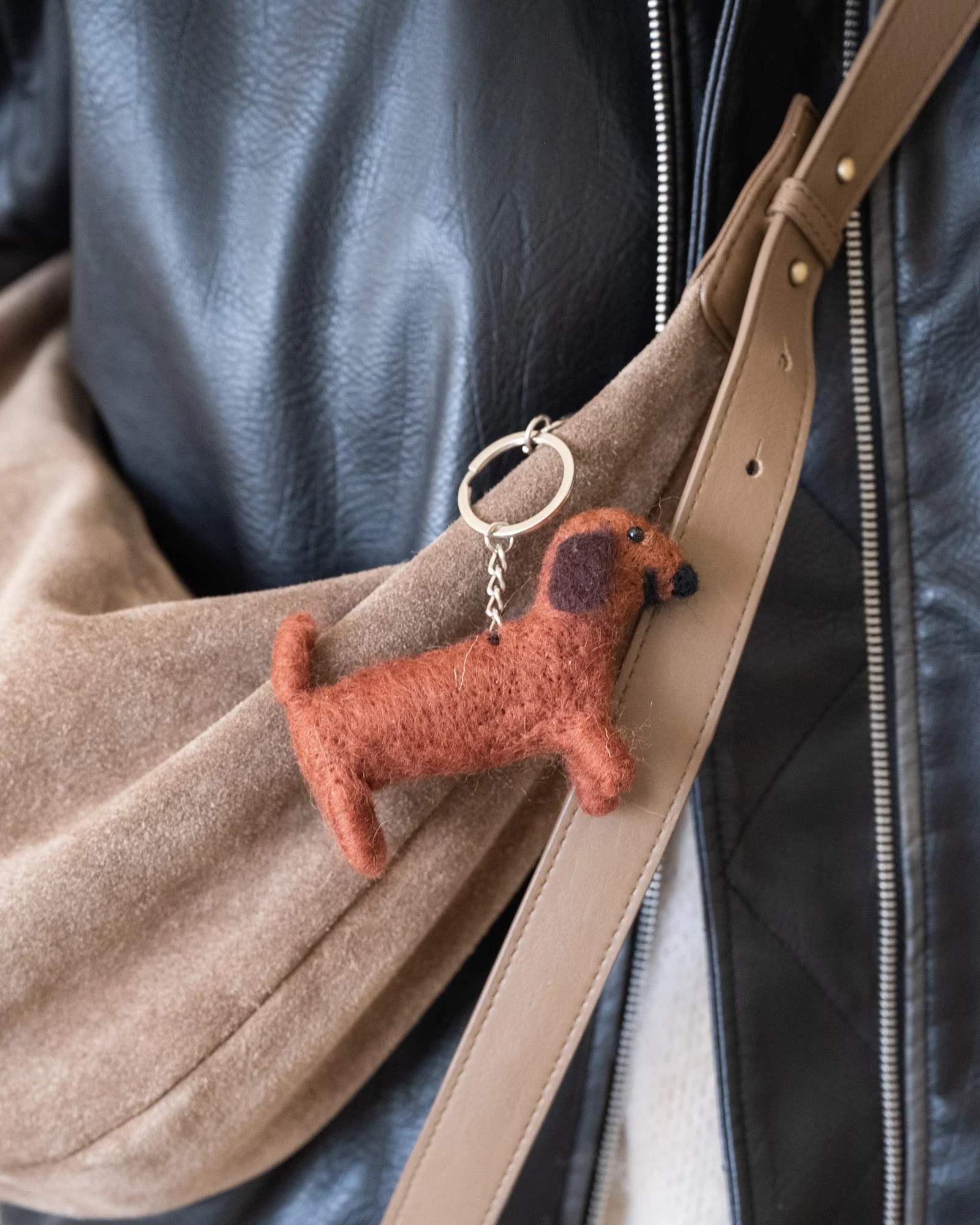 Key Chain / Bag Charm Sausage Dog - Image 2
