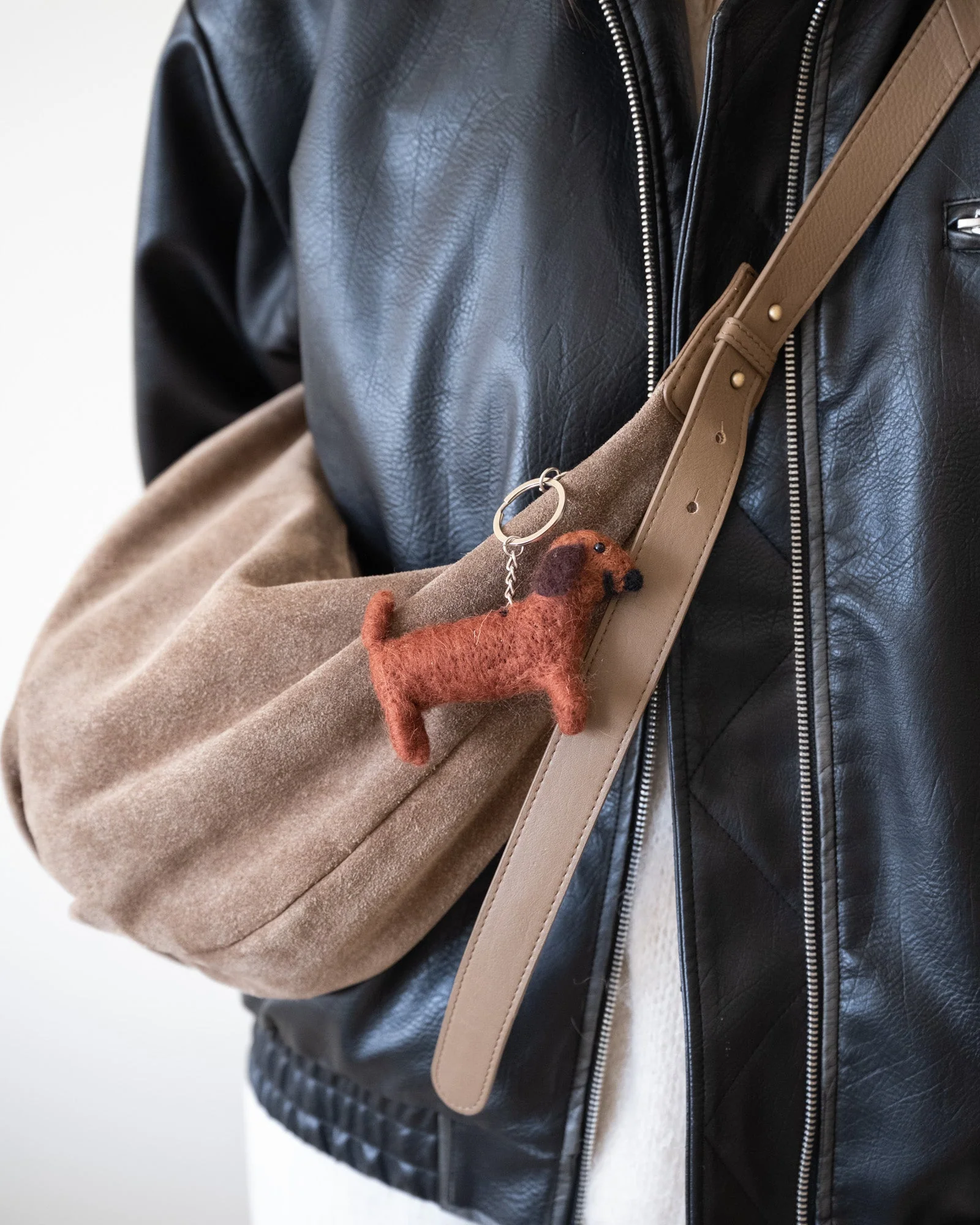 Key Chain / Bag Charm Sausage Dog - Image 3