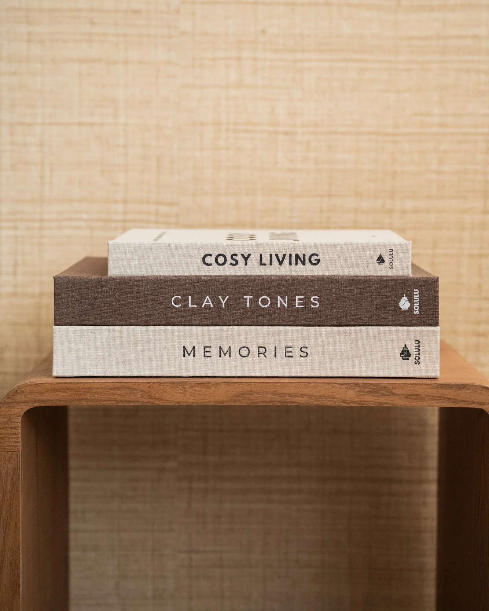 Deco / Storage Book Cosy Living Linen - Image 3