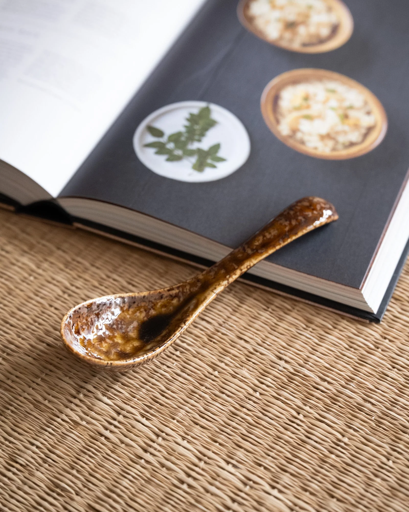 Handmade Japanese Ameyu Ramen Spoon