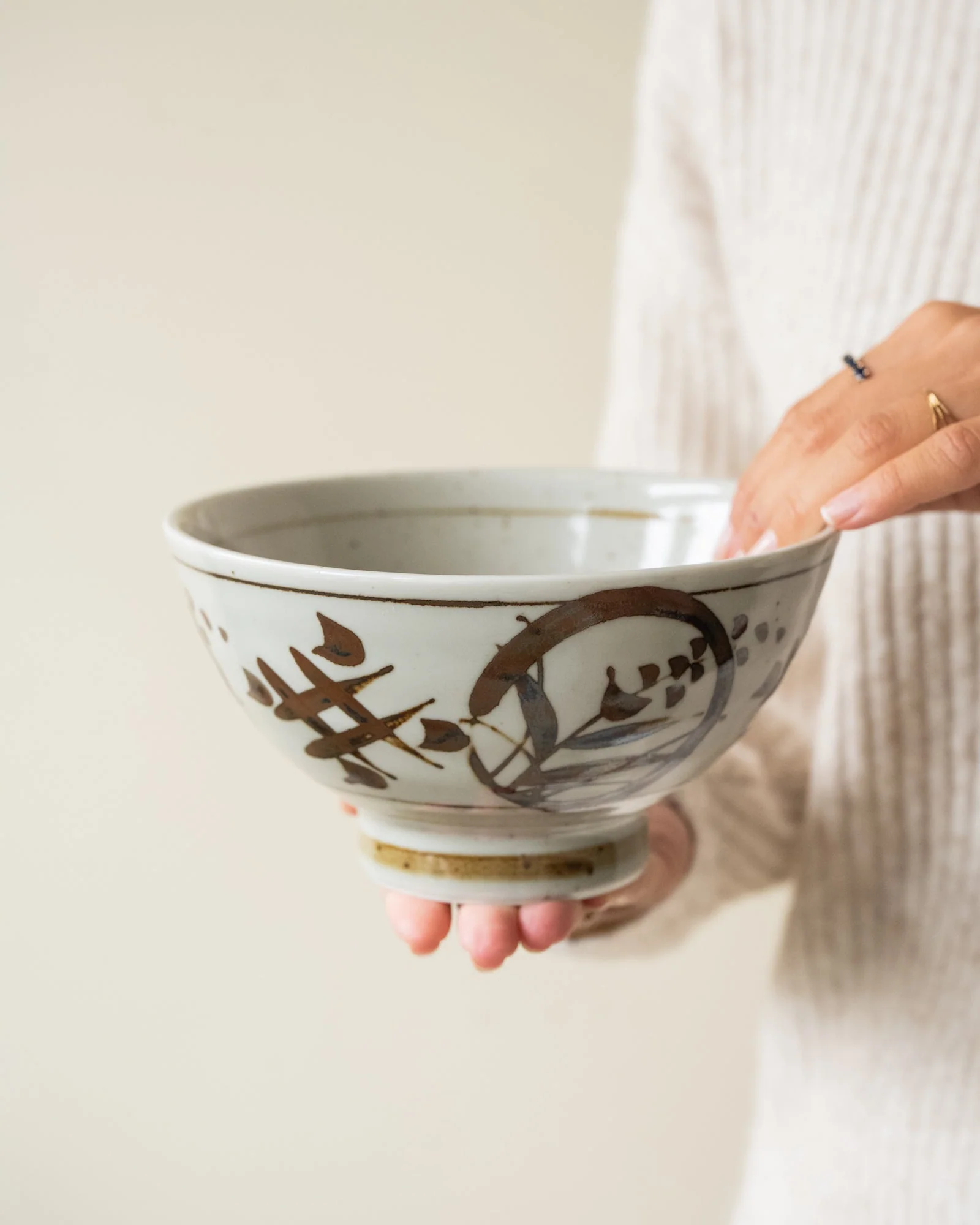 Handmade Japanese Hidaji Ramen Bowl