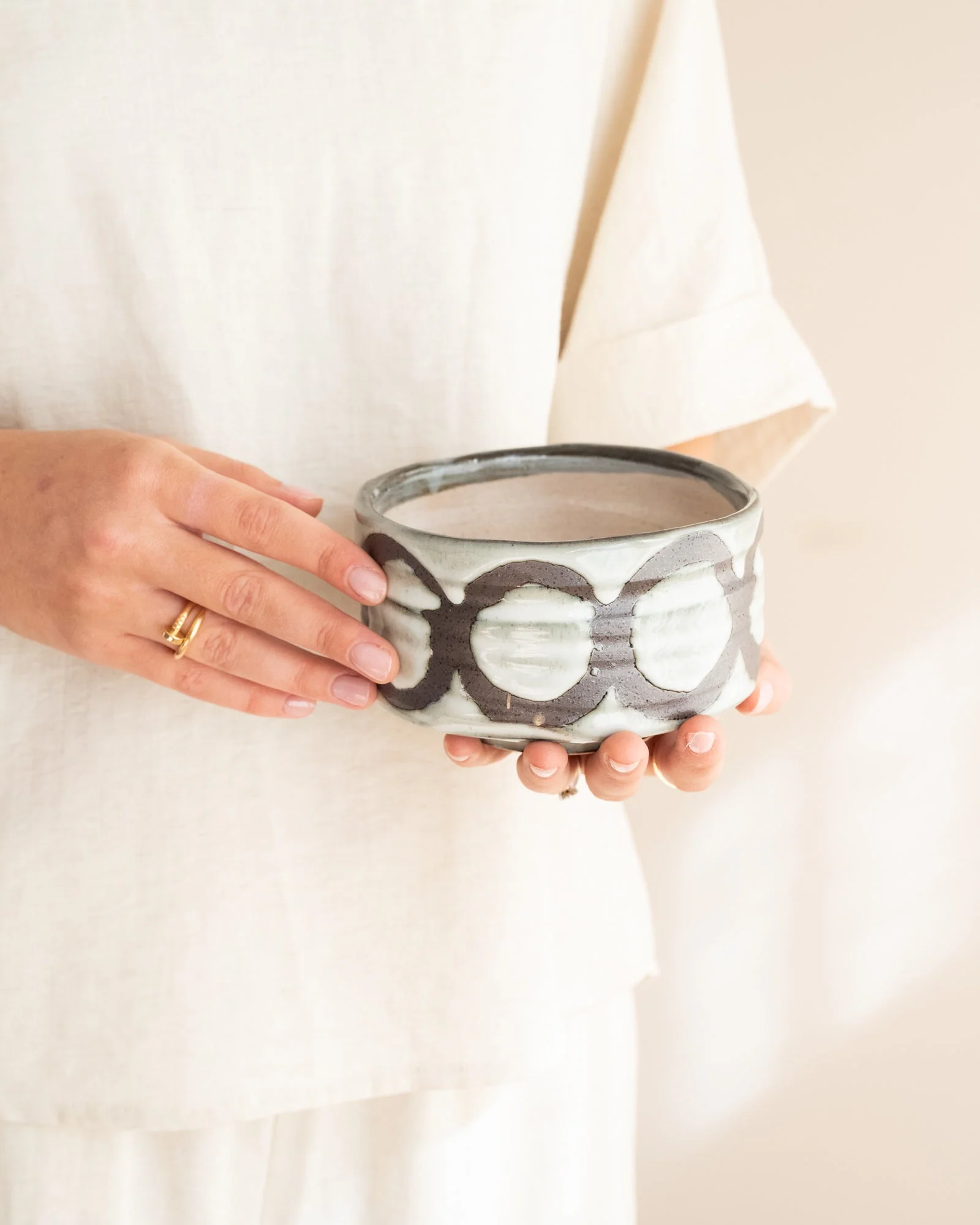 Handmade Japanese (Matcha) Bowl Marumon - Image 7