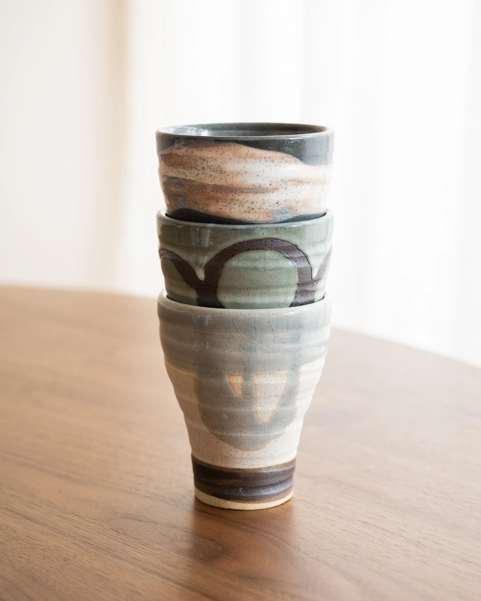 Handmade Japanese Mug Marumon