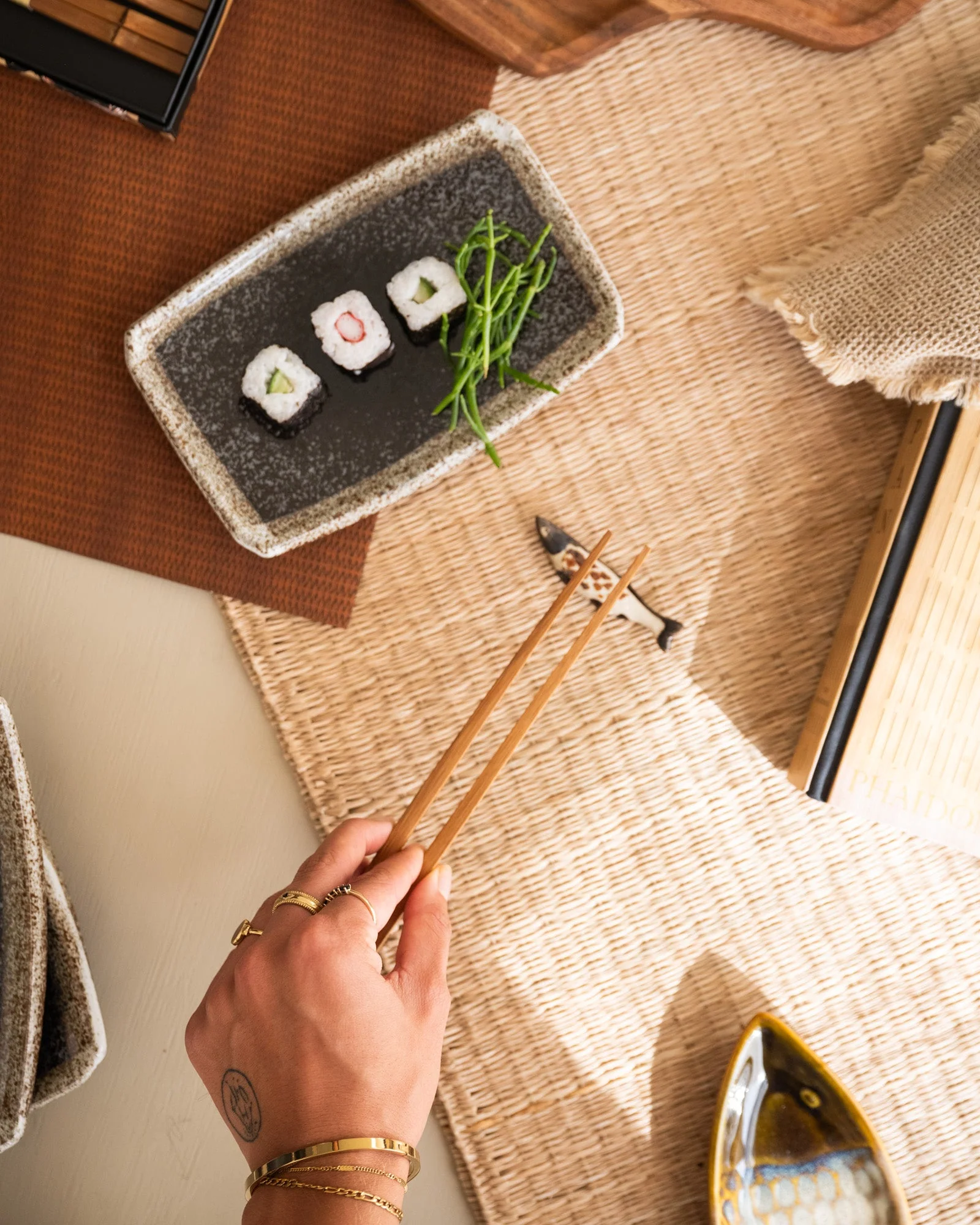 Handmade Japanese Chopsticks Rest Kawaii - Image 3