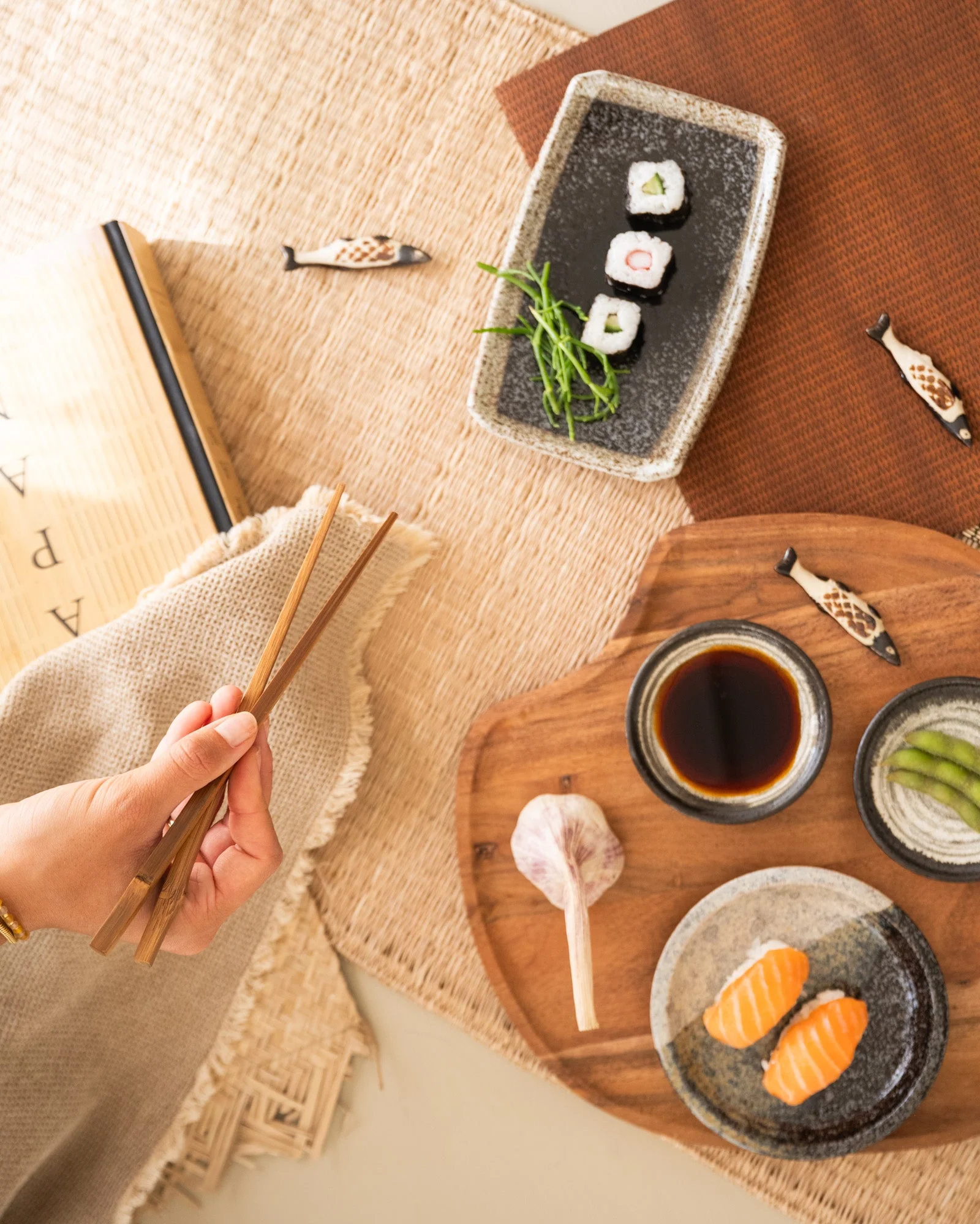 Handmade Japanese Chopsticks Rest Kawaii - Image 6
