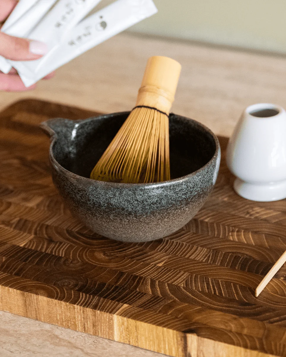 Gift Set - Handmade Japanese Matcha Set Hisui - Image 4