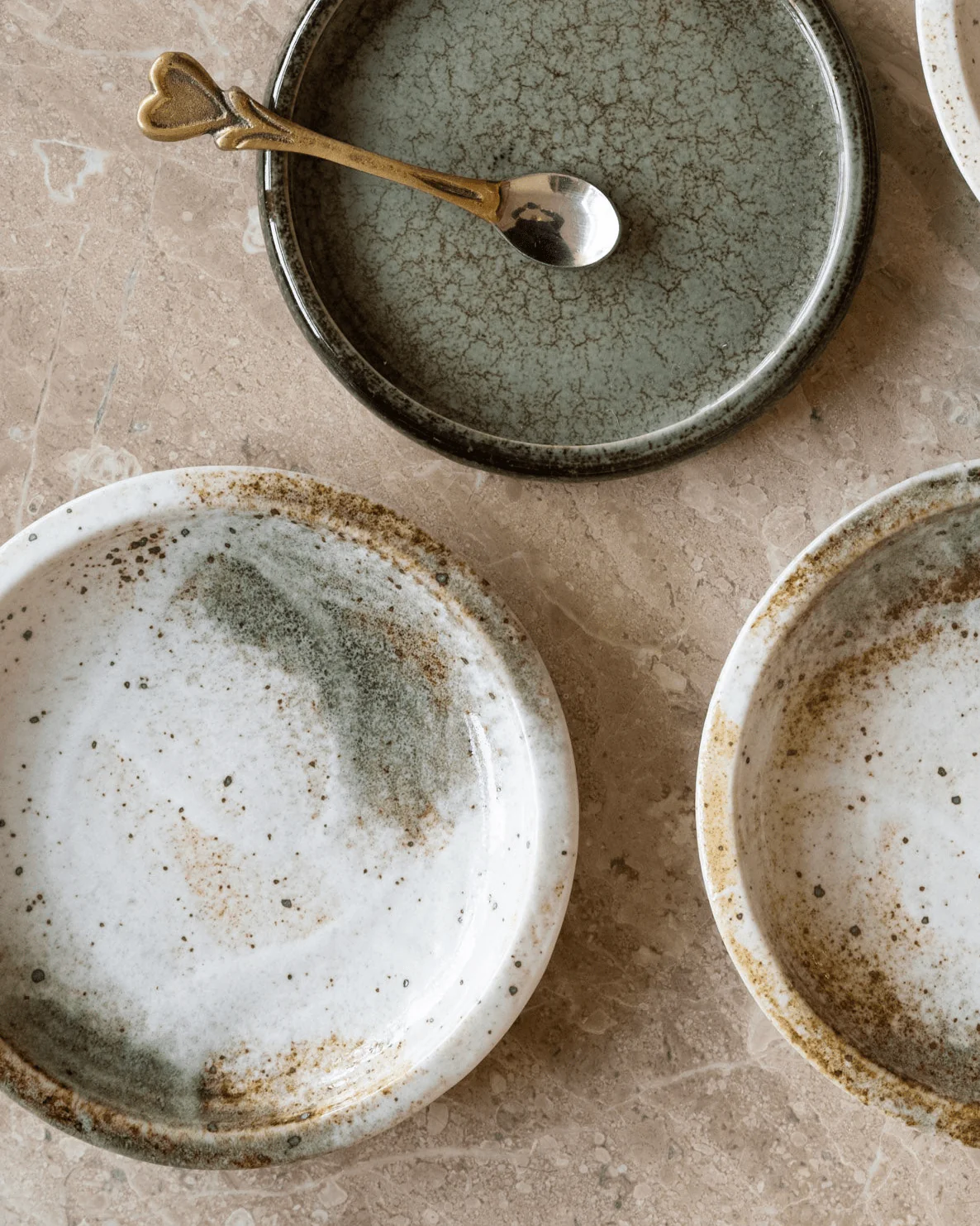 Handmade Japanese Side Plate Yukishino