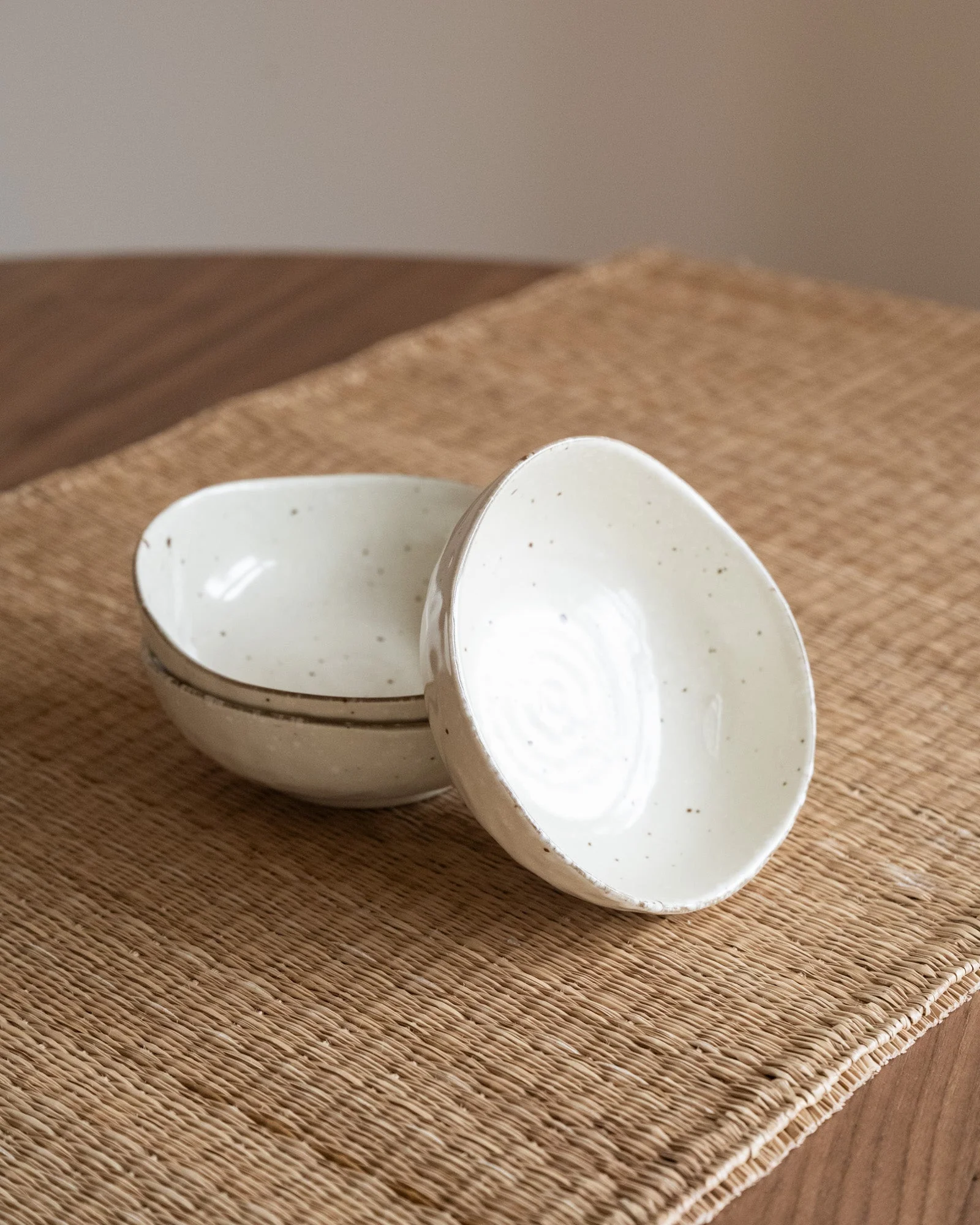 Handmade Japanese Small Bowl Shirogesho