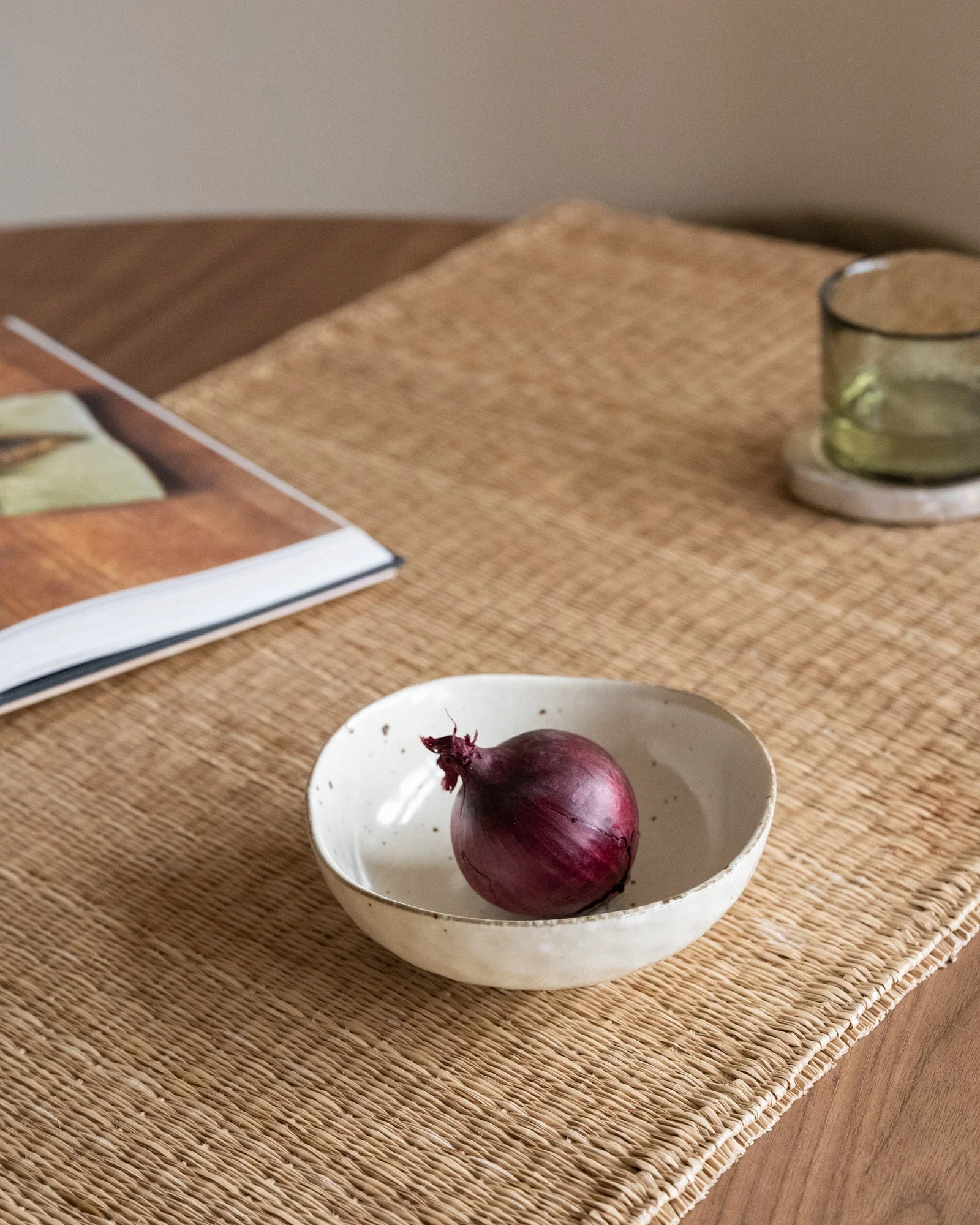 Handmade Japanese Small Bowl Shirogesho - Image 4