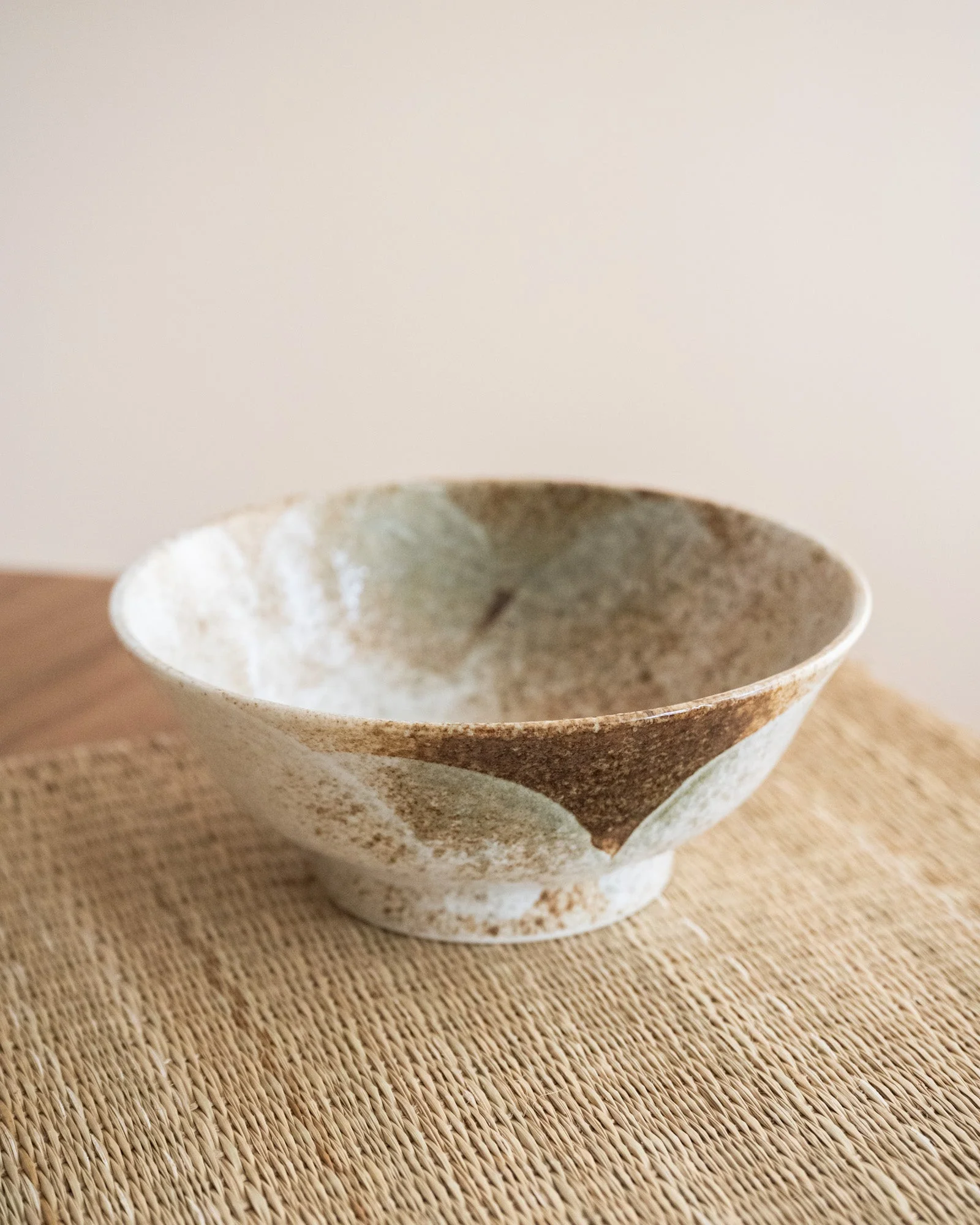 Handmade Japanese Ramen Bowl Yukishino