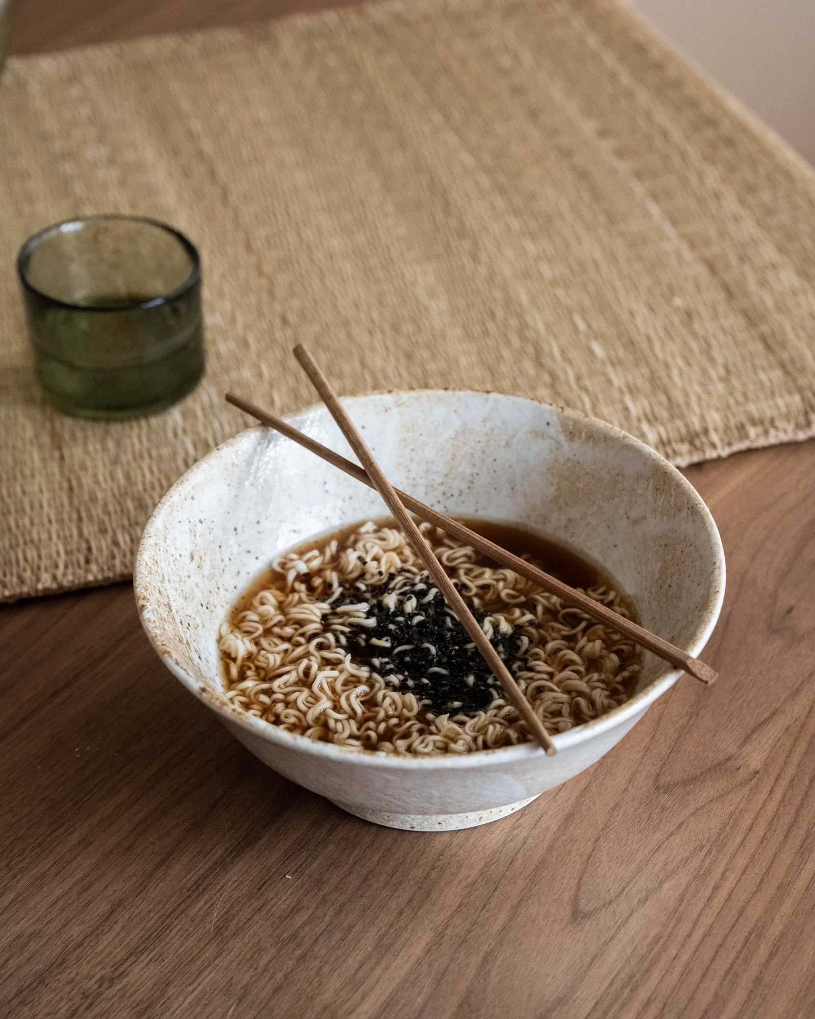 Handmade Japanese Ramen Bowl Yukishino - Image 4