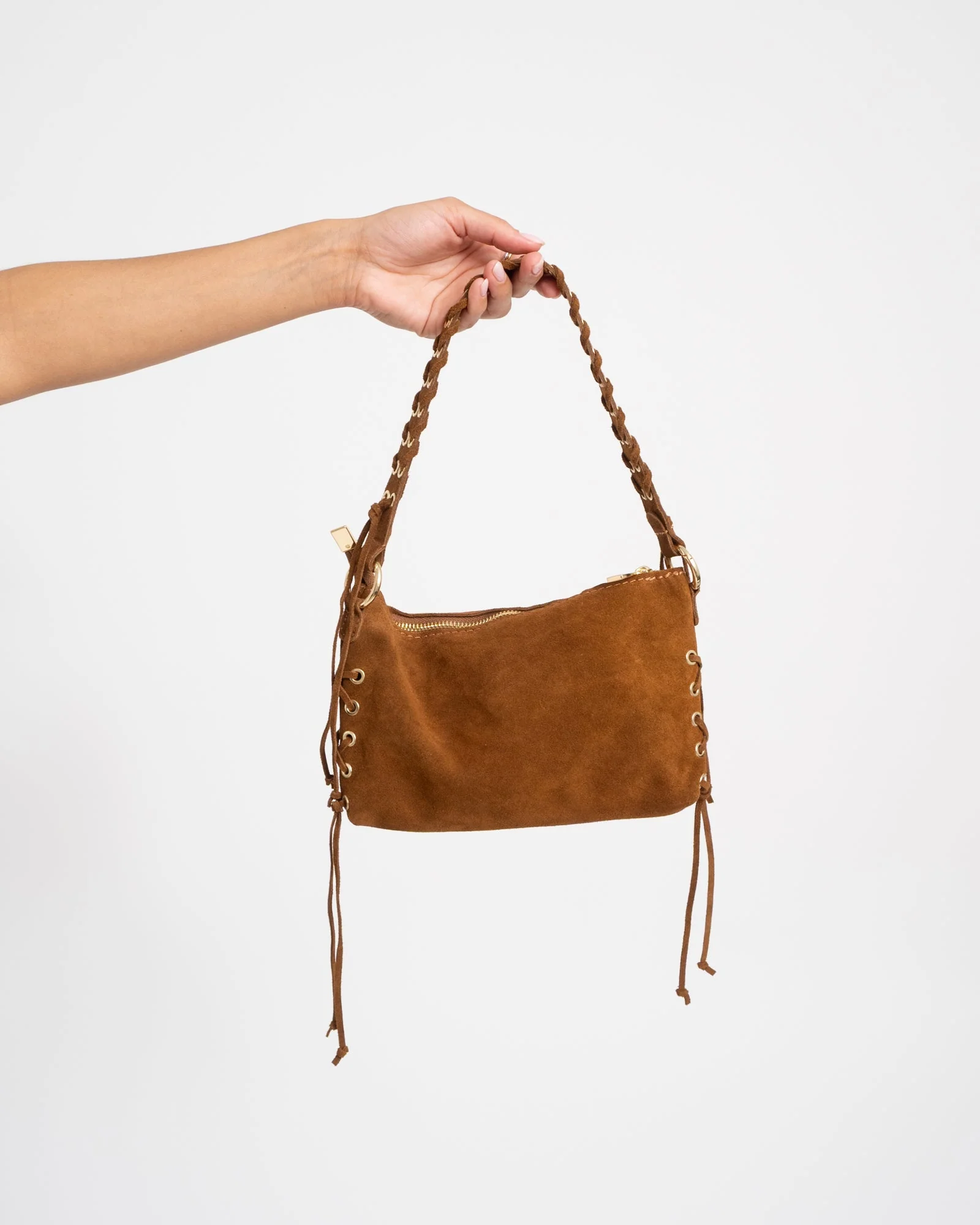Bag Verony Suede Cognac - Image 5