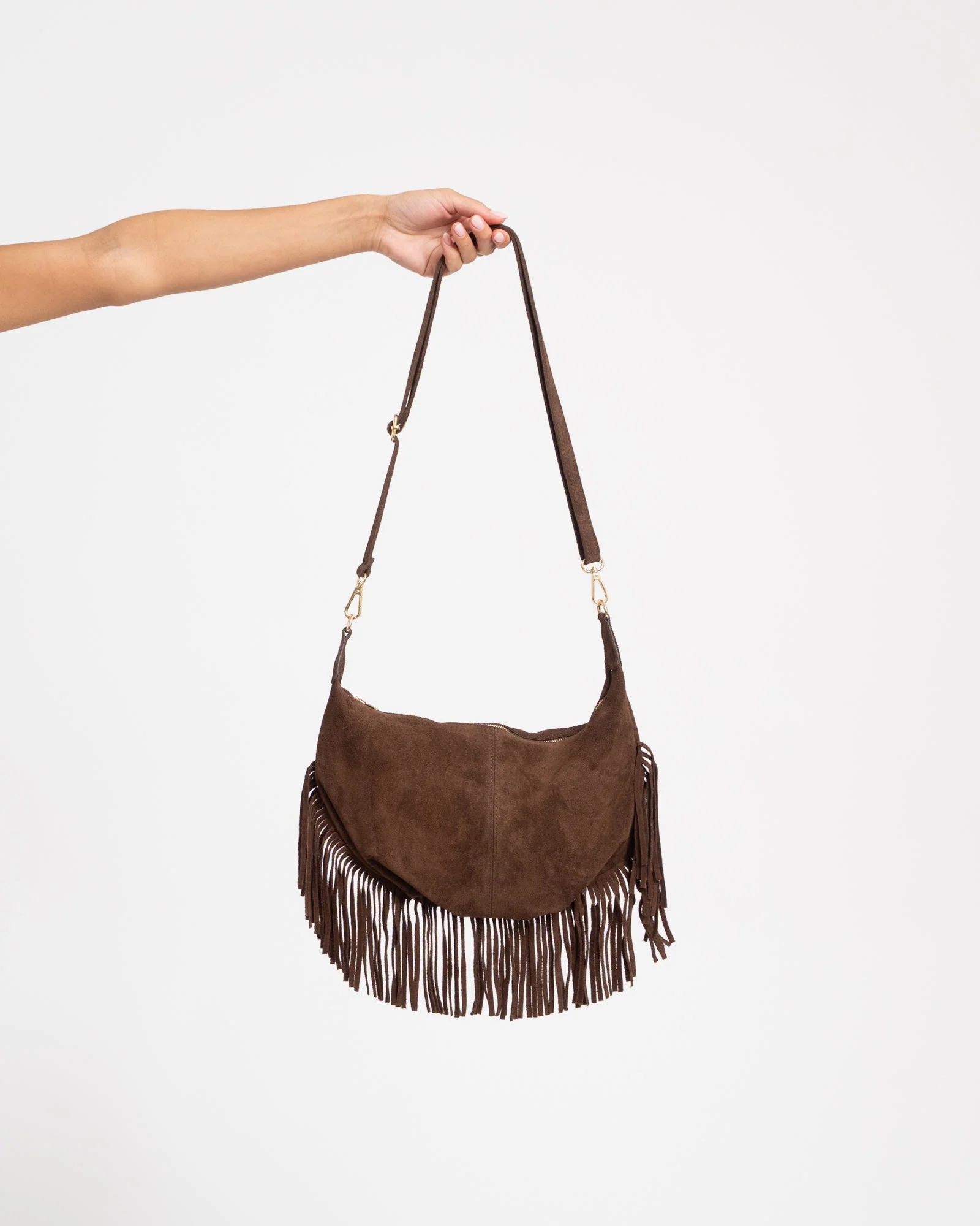 Bag Vromy Suede Bruin - Image 5