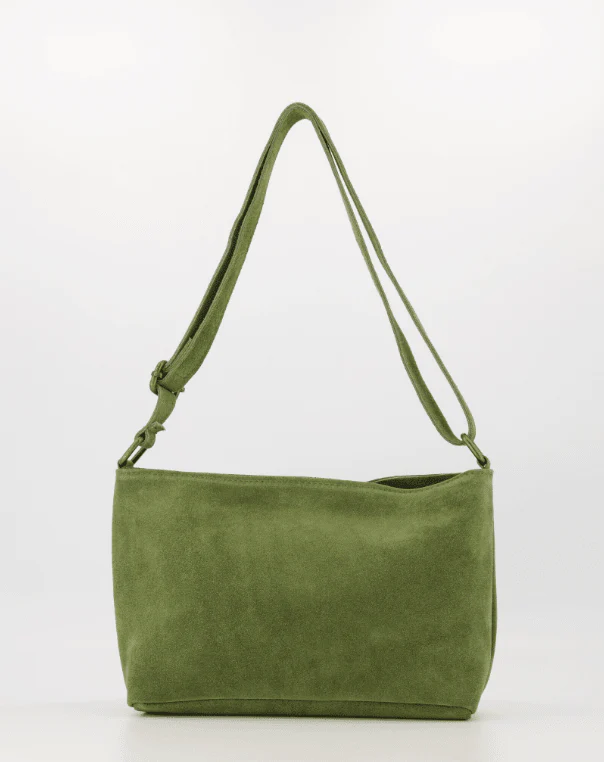 Karin Suede Tas Groen - Image 3