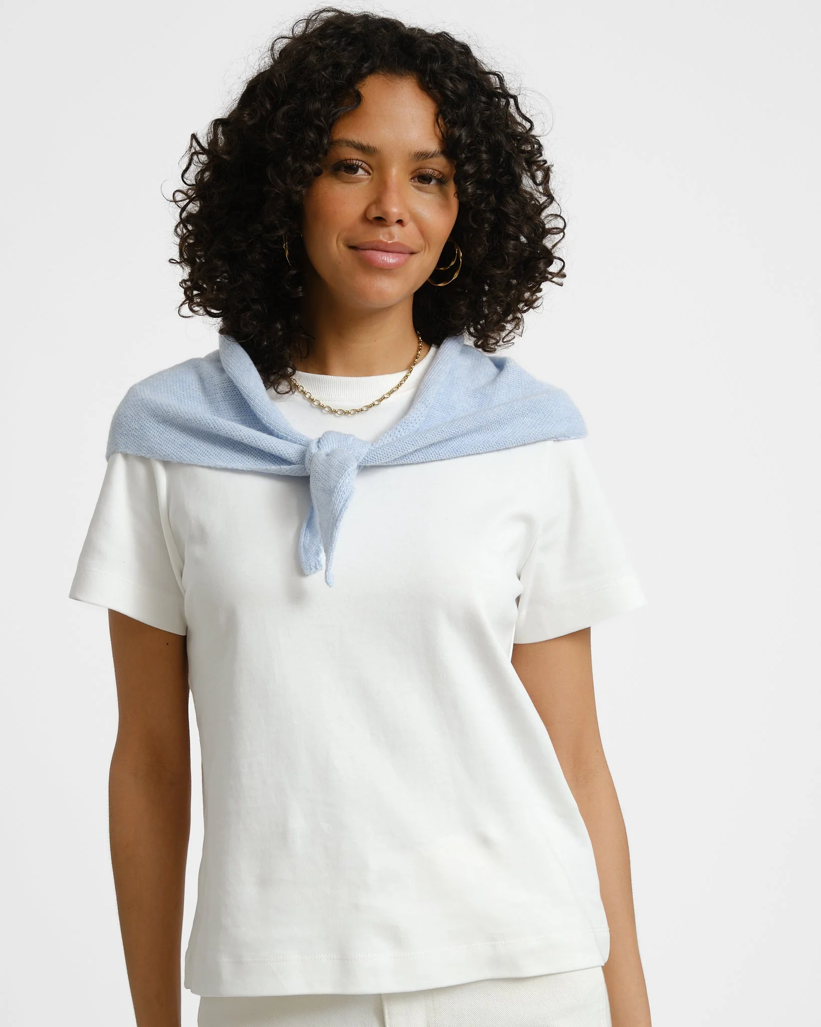 Scarf Kaia Uni Light Blue - Image 2