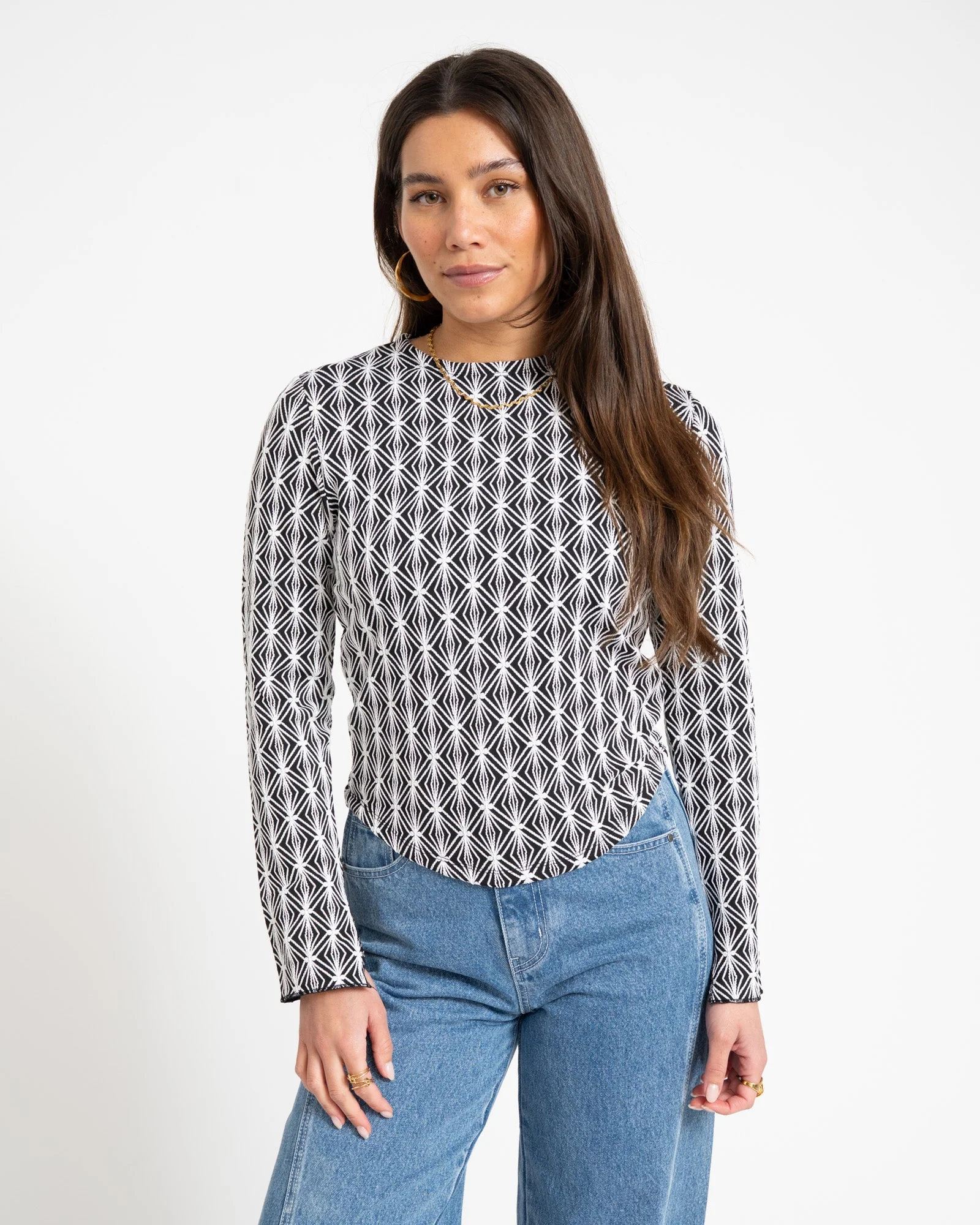 TILTIL Amily Graphic Print Black - Image 3