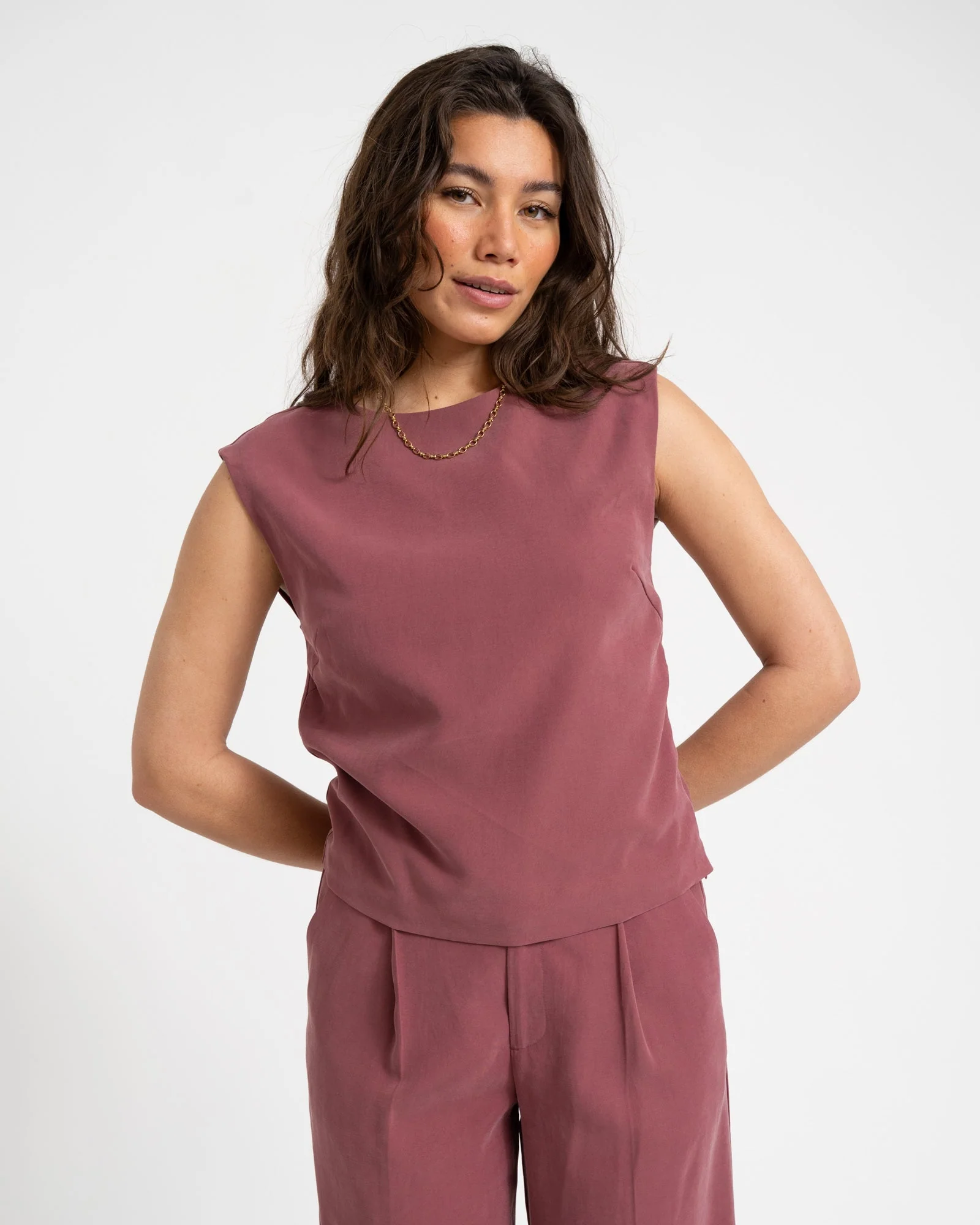 TILTIL Aya Top Aubergine - Image 2