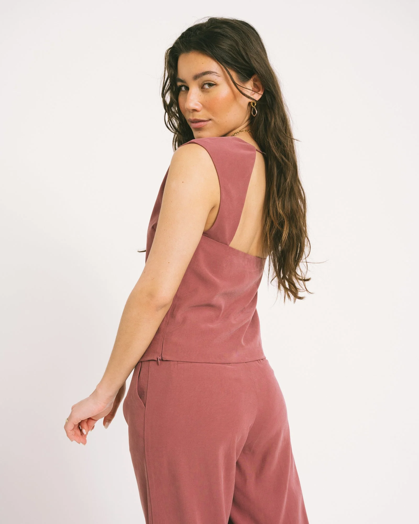 TILTIL Aya Top Aubergine - Image 3
