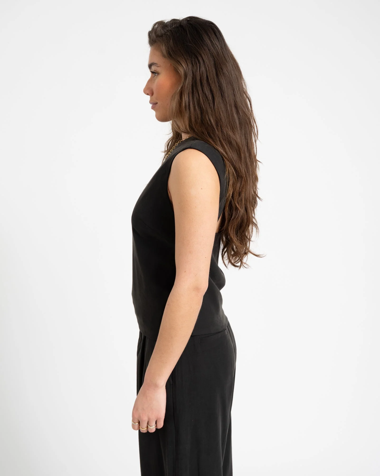 TILTIL Aya Rayon Top Black - Image 6