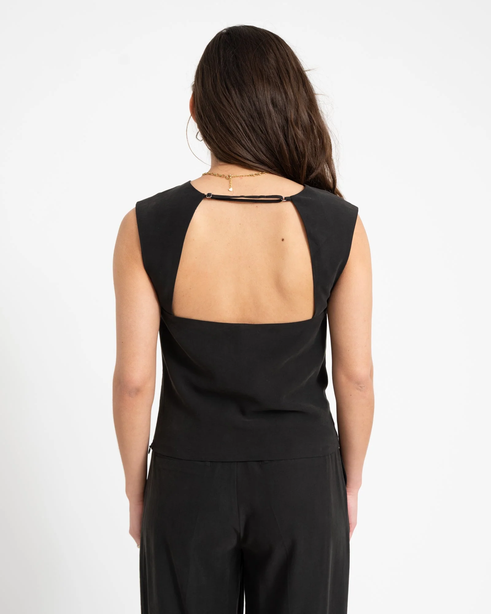 TILTIL Aya Rayon Top Black - Image 7