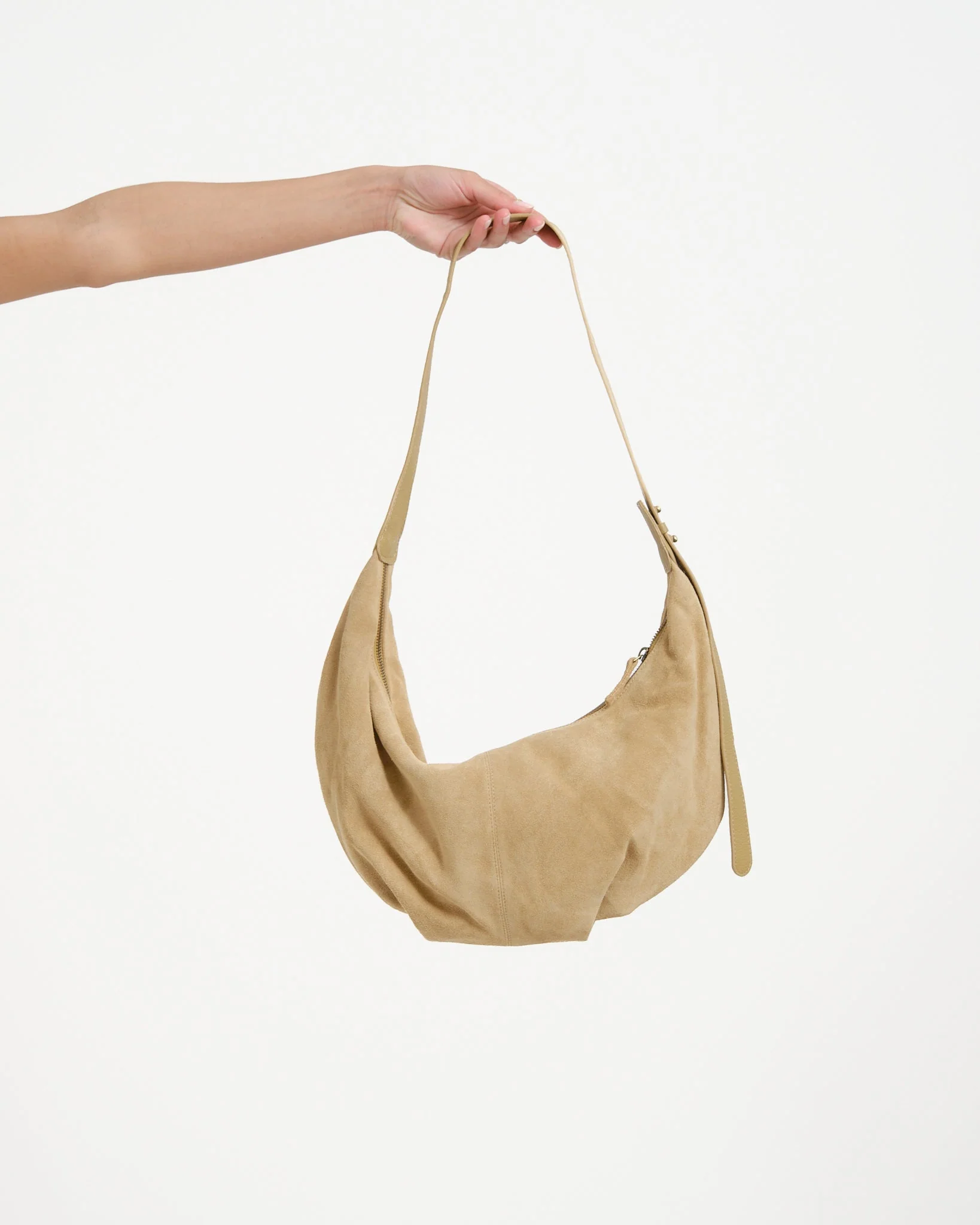 TILTIL Bag Isabel Real Suede Sand - Image 2
