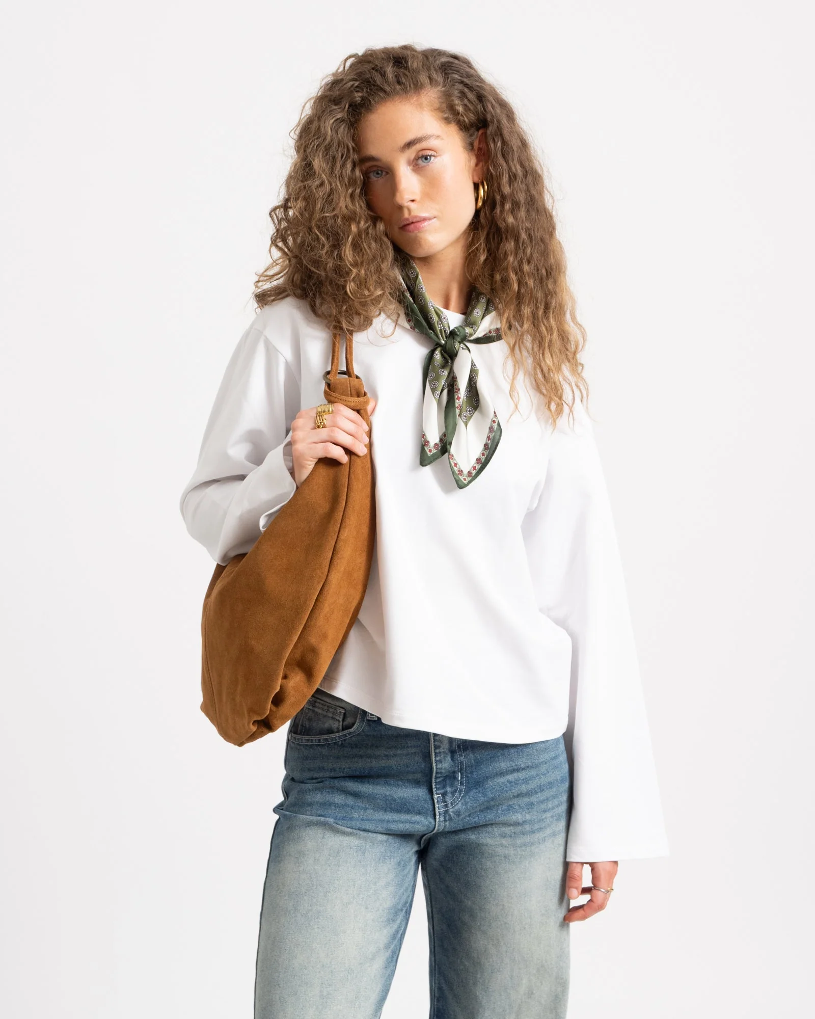 TILTIL Bag Suez Suede Cognac - Image 2