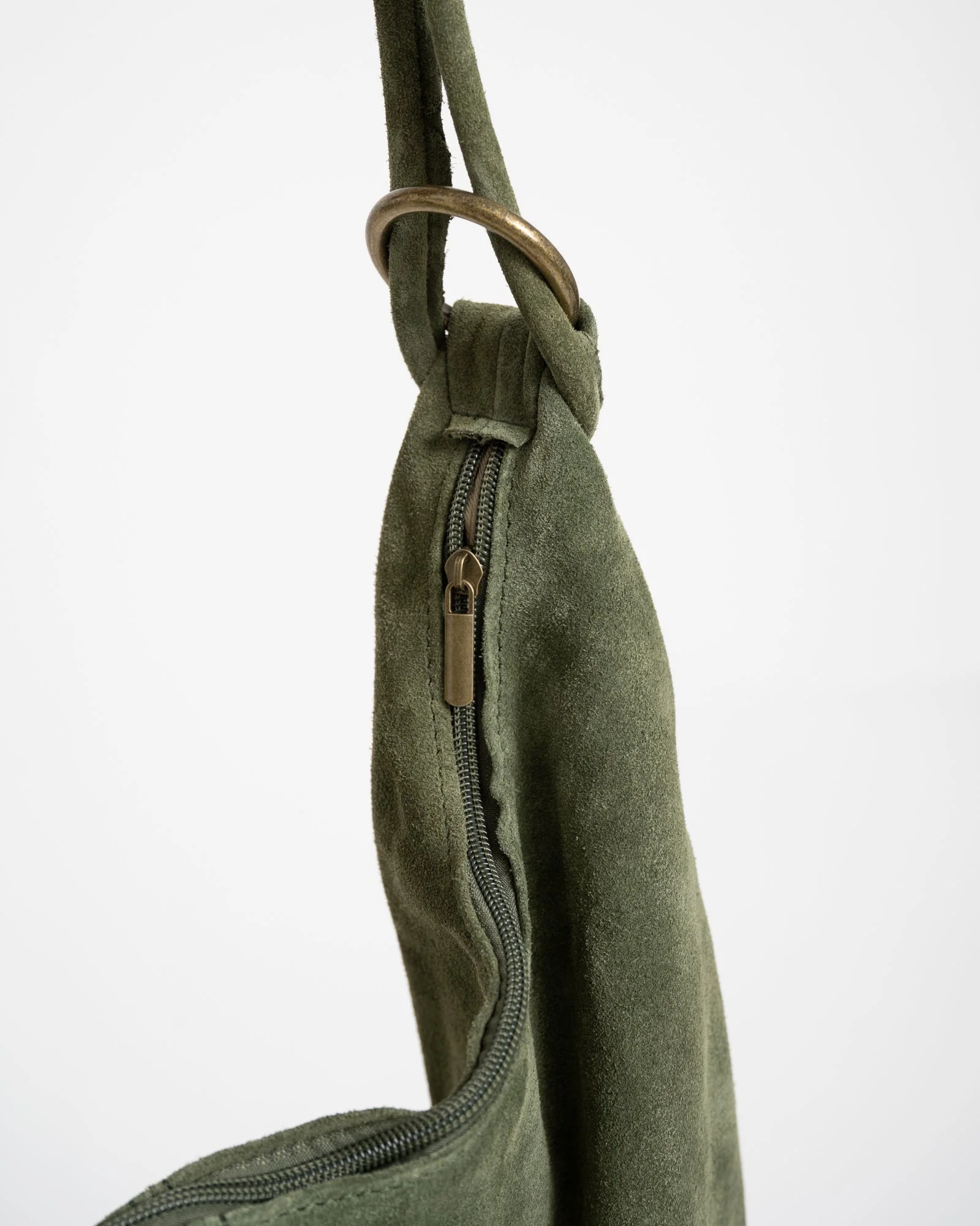 TILTIL Bag Suez Suede Green - Image 3