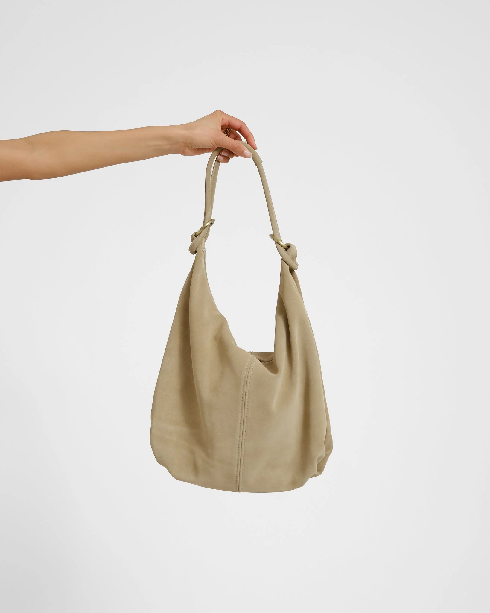 TILTIL Bag Suez Suede Sand - Image 3