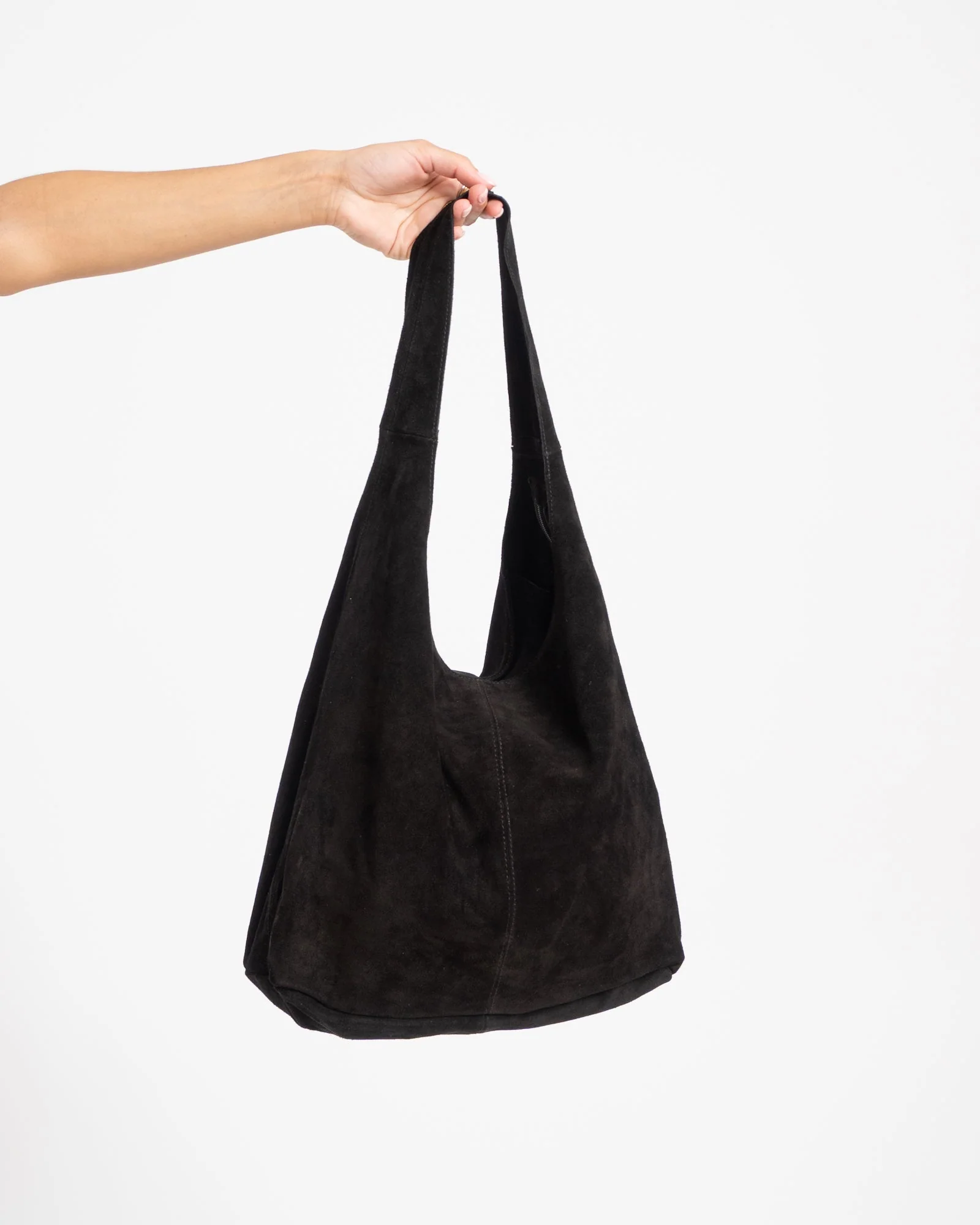 TILTIL Bag Yuki Suede Black - Image 5