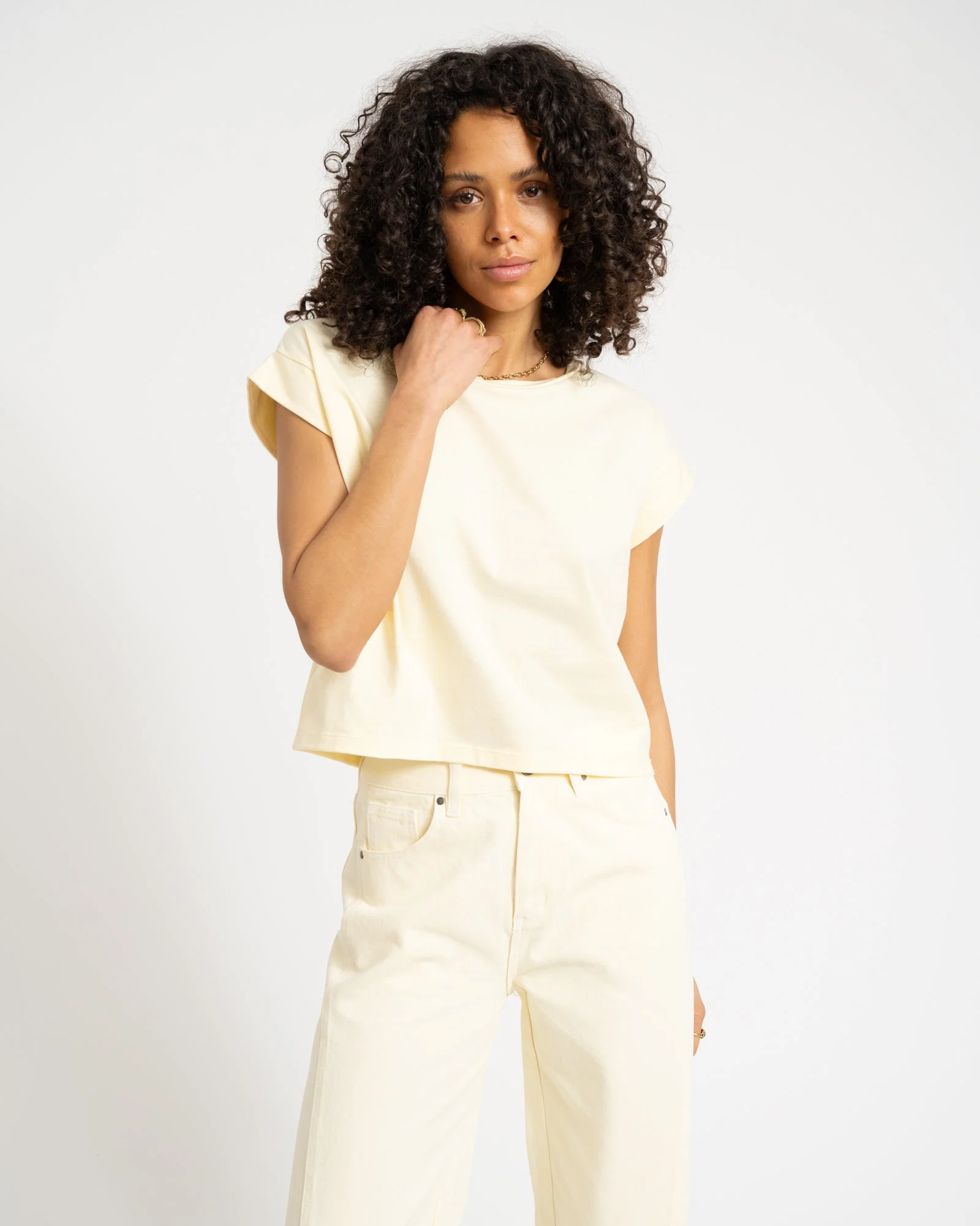TILTIL Beggi Tee Light Yellow - Image 2