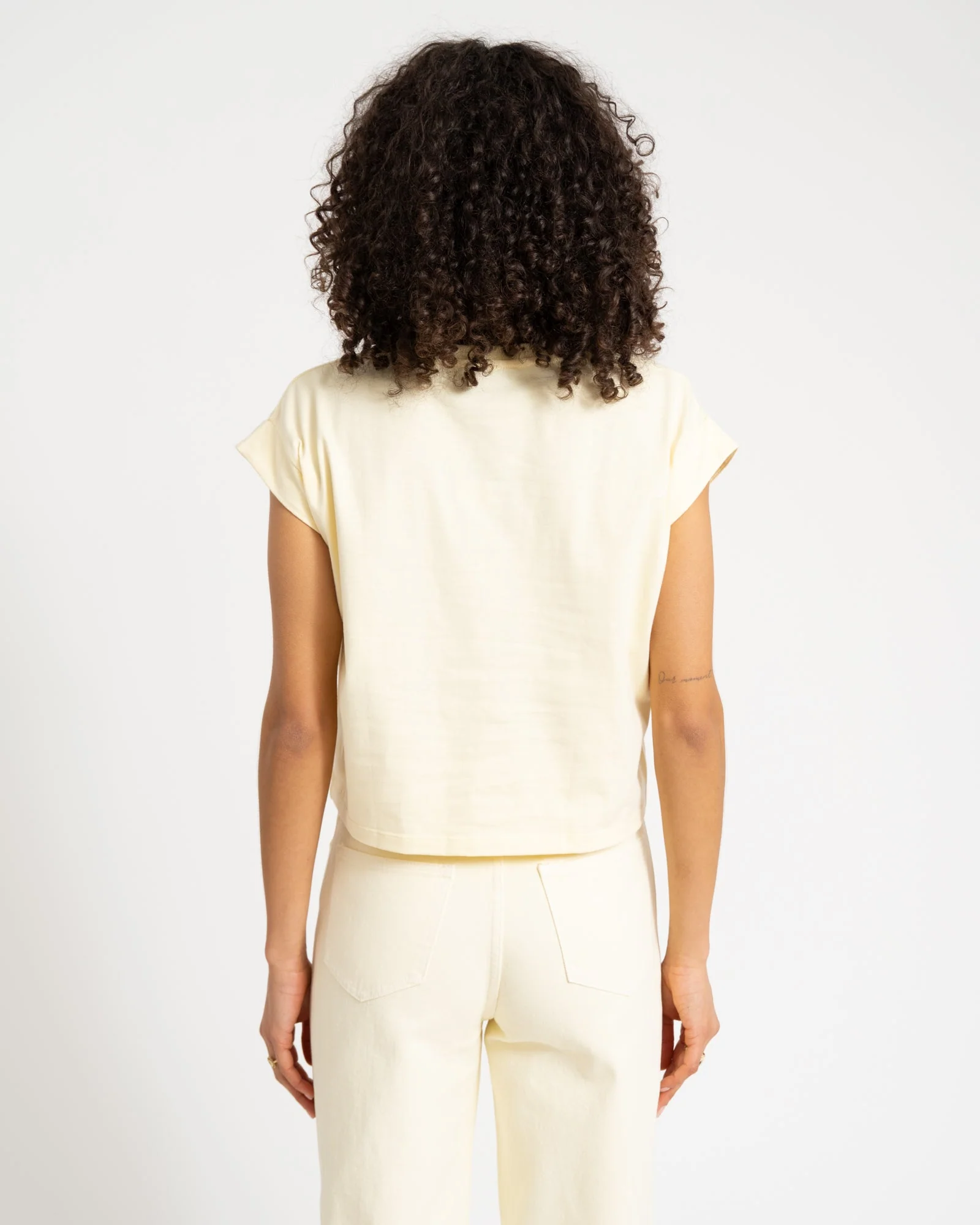 TILTIL Beggi Tee Light Yellow - Image 4