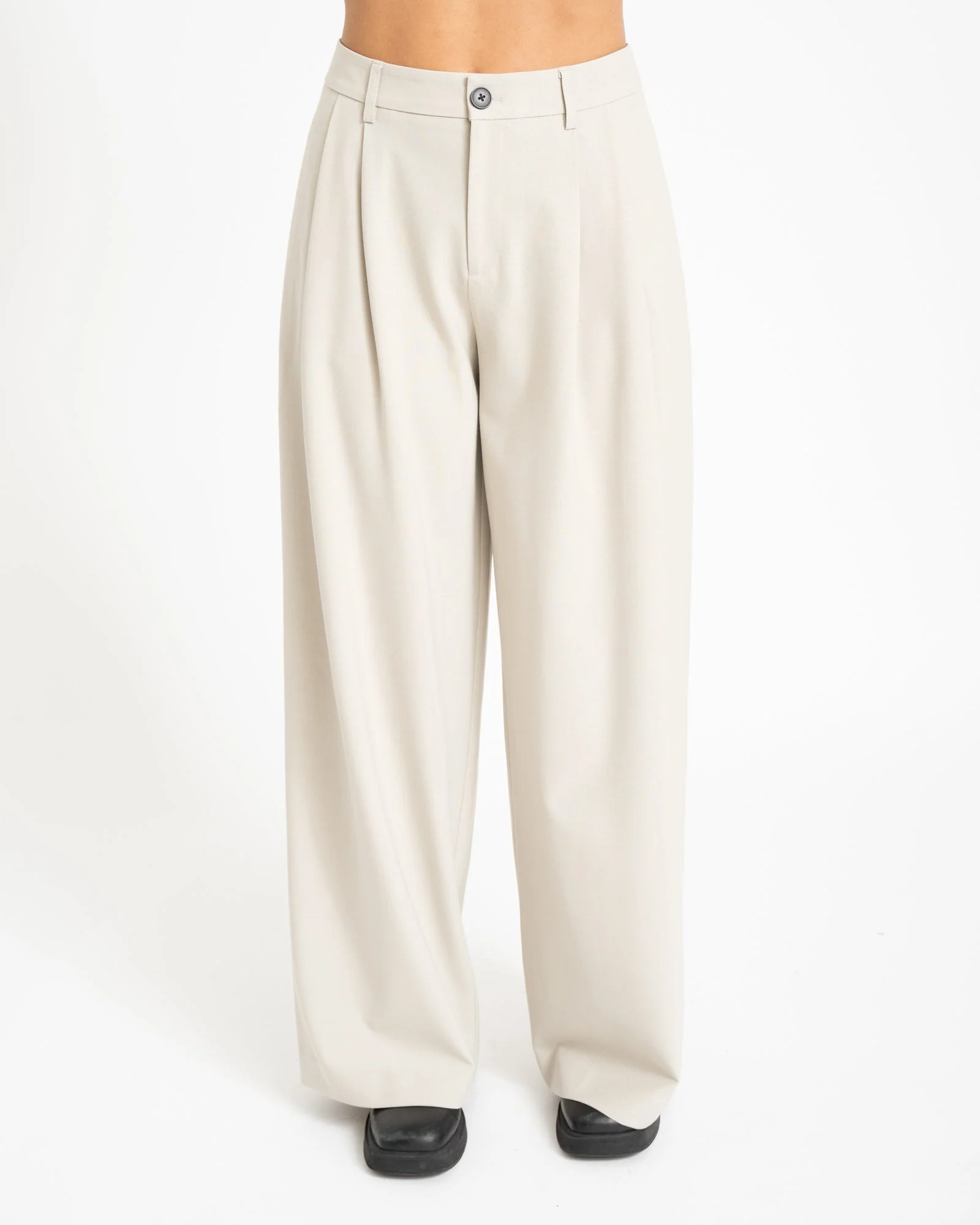 TILTIL Ceder Pantalon Melange Sand - Image 4