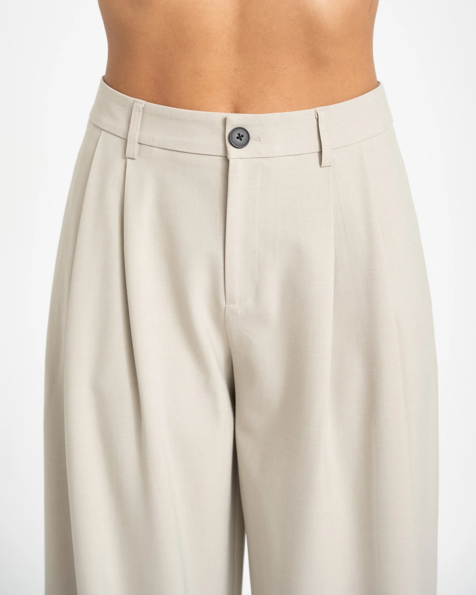 TILTIL Ceder Pantalon Melange Sand - Image 7