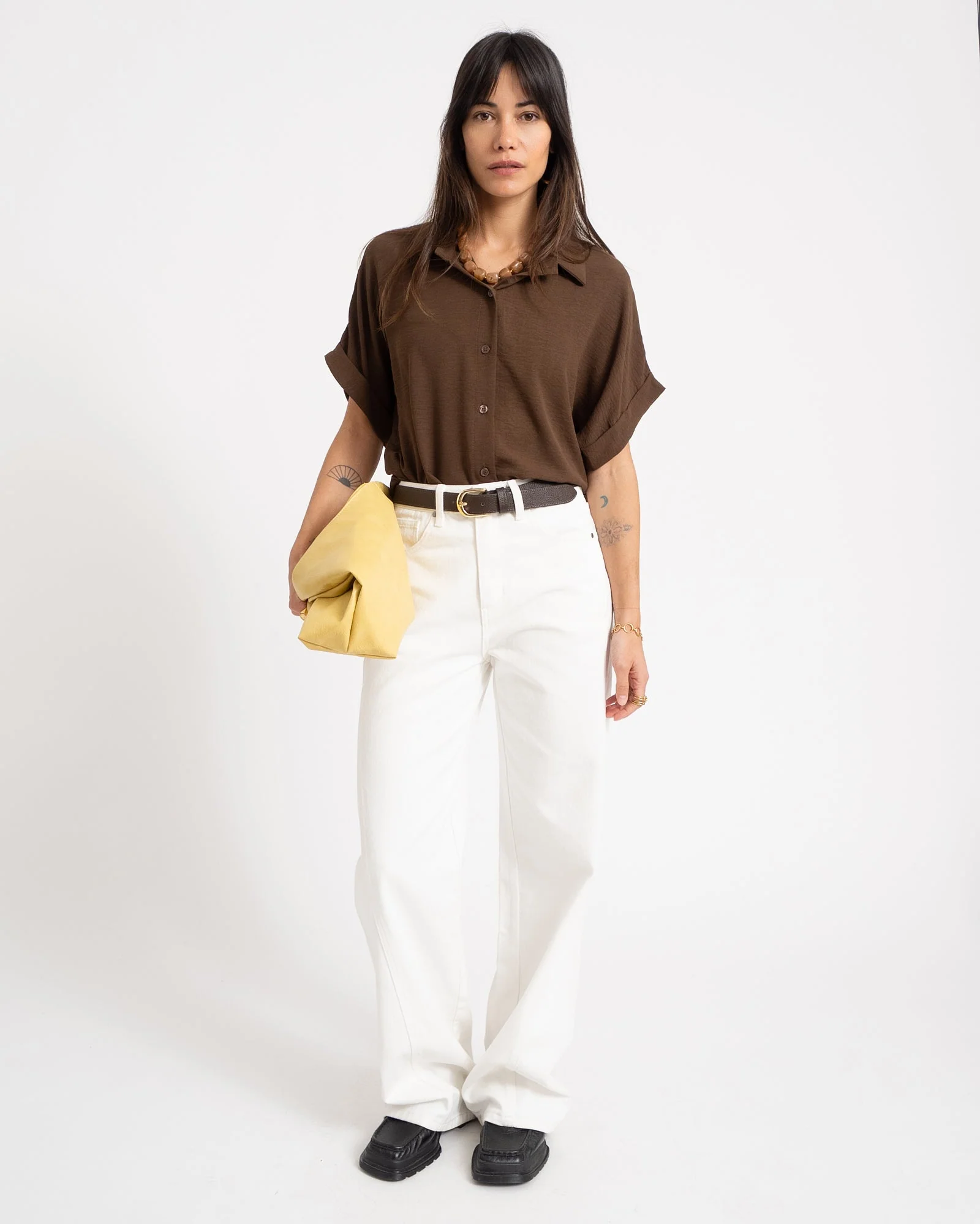 TILTIL Ciara Blouse Brown - Image 2
