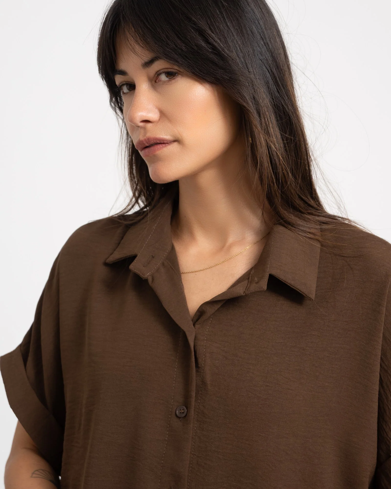 TILTIL Ciara Blouse Brown - Image 5